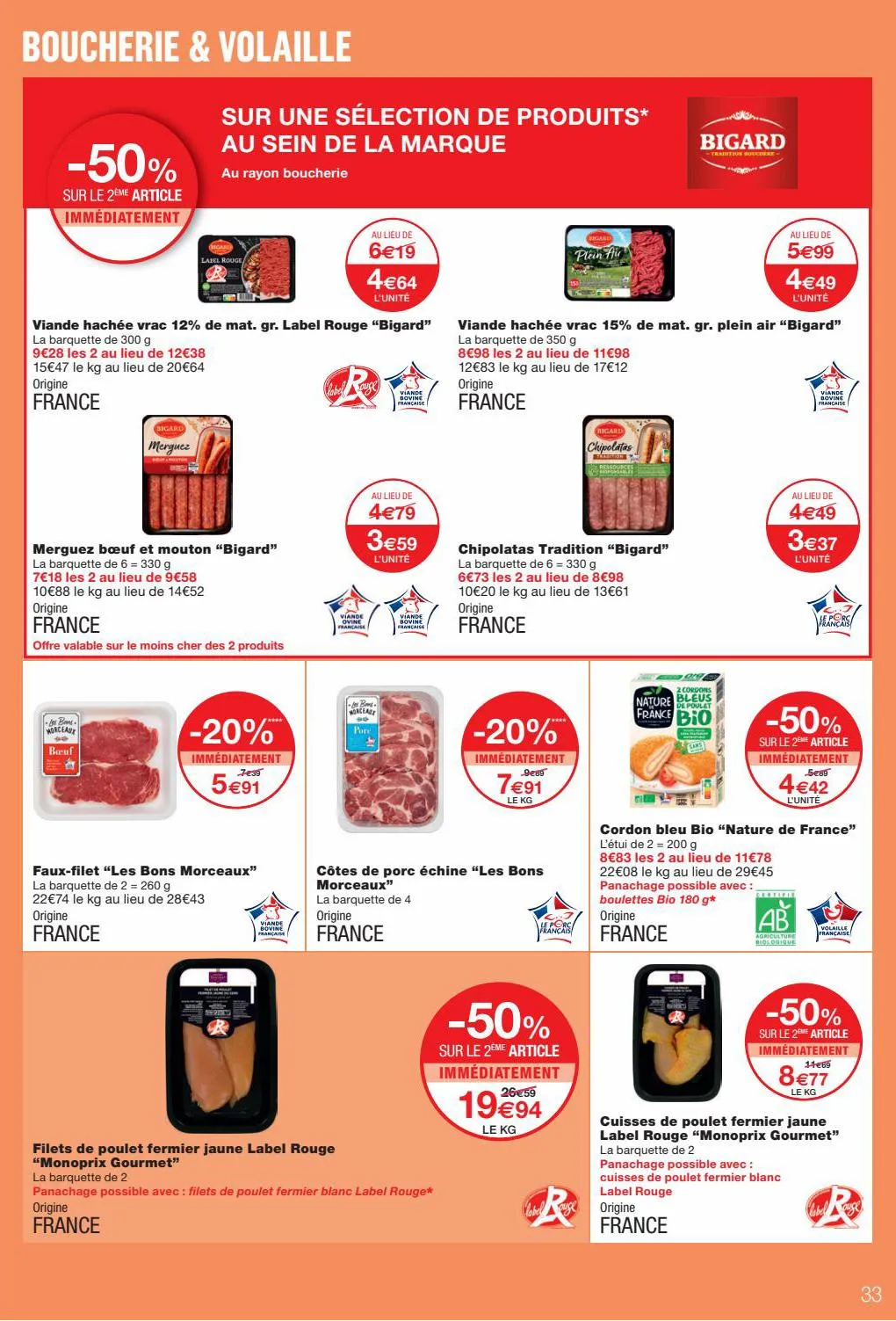 Catalogue POUR VOUS GUIDER VERS LES PROMOS !, page 00033