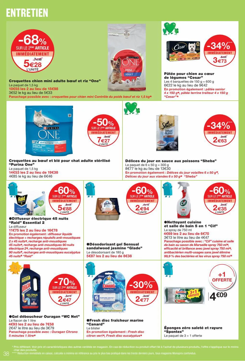 Catalogue POUR VOUS GUIDER VERS LES PROMOS !, page 00038