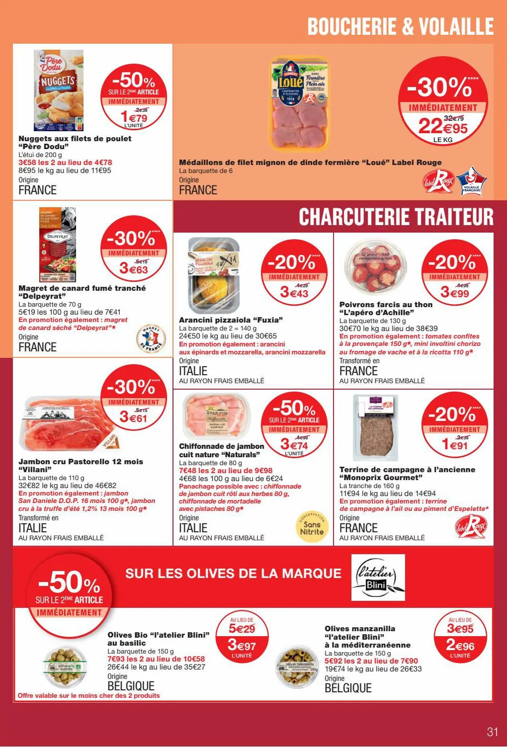 Catalogue -50% sur le 2eme article , page 00031