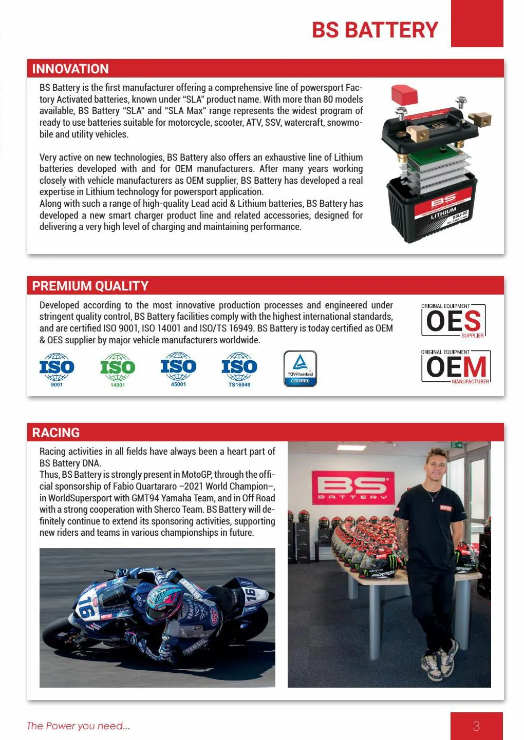 Catalogue POWERSPORT 2022, page 00003