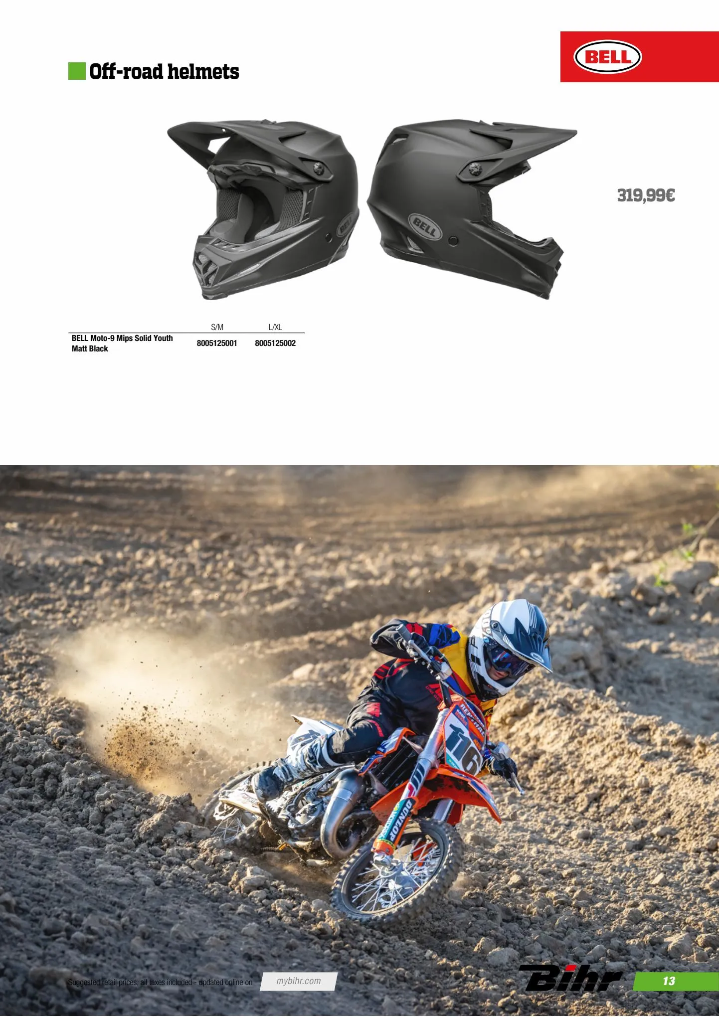 Catalogue Catalogue BELL Fall- Rider gear 2023 , page 00015