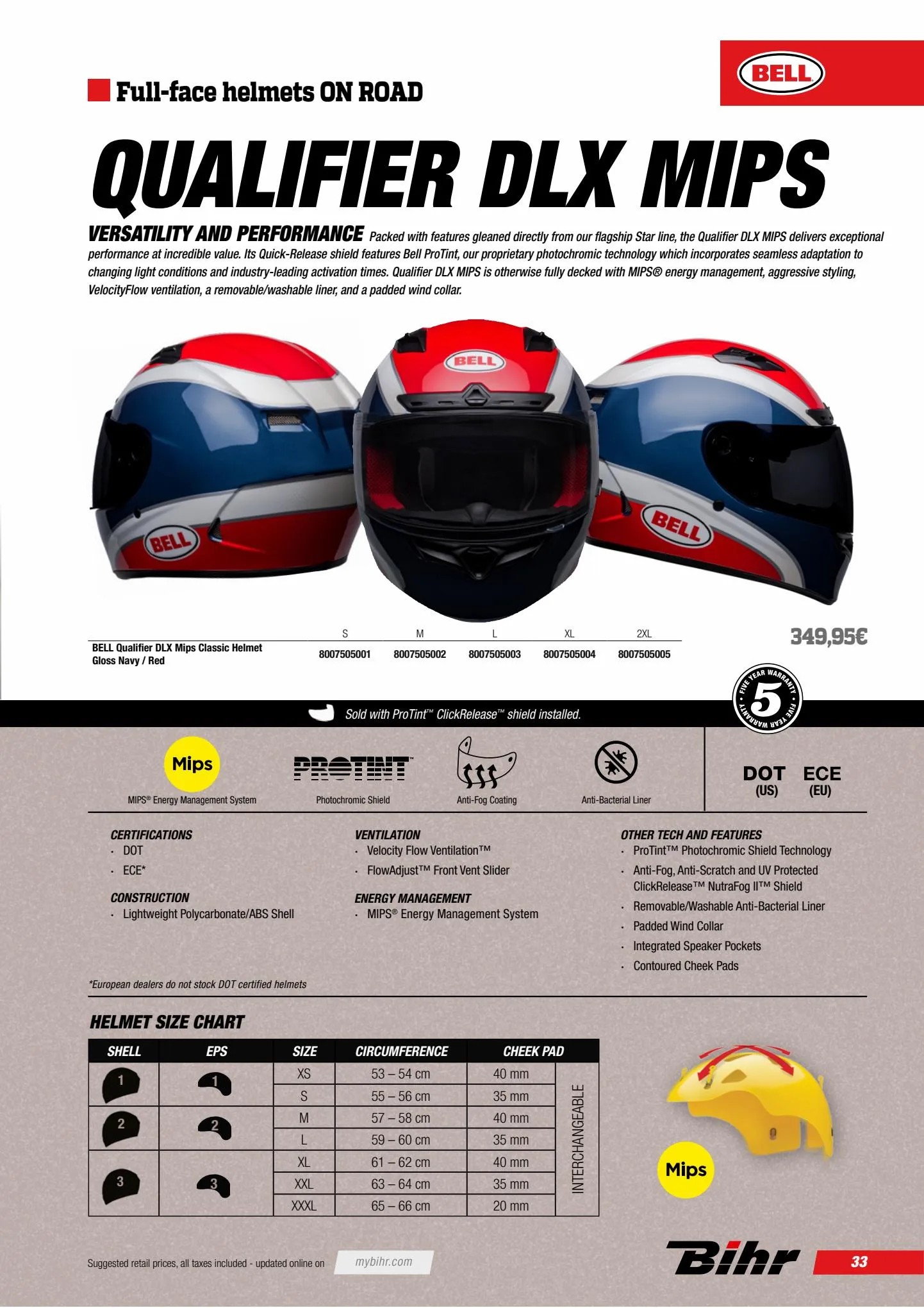Catalogue Catalogue BELL Fall- Rider gear 2023 , page 00035