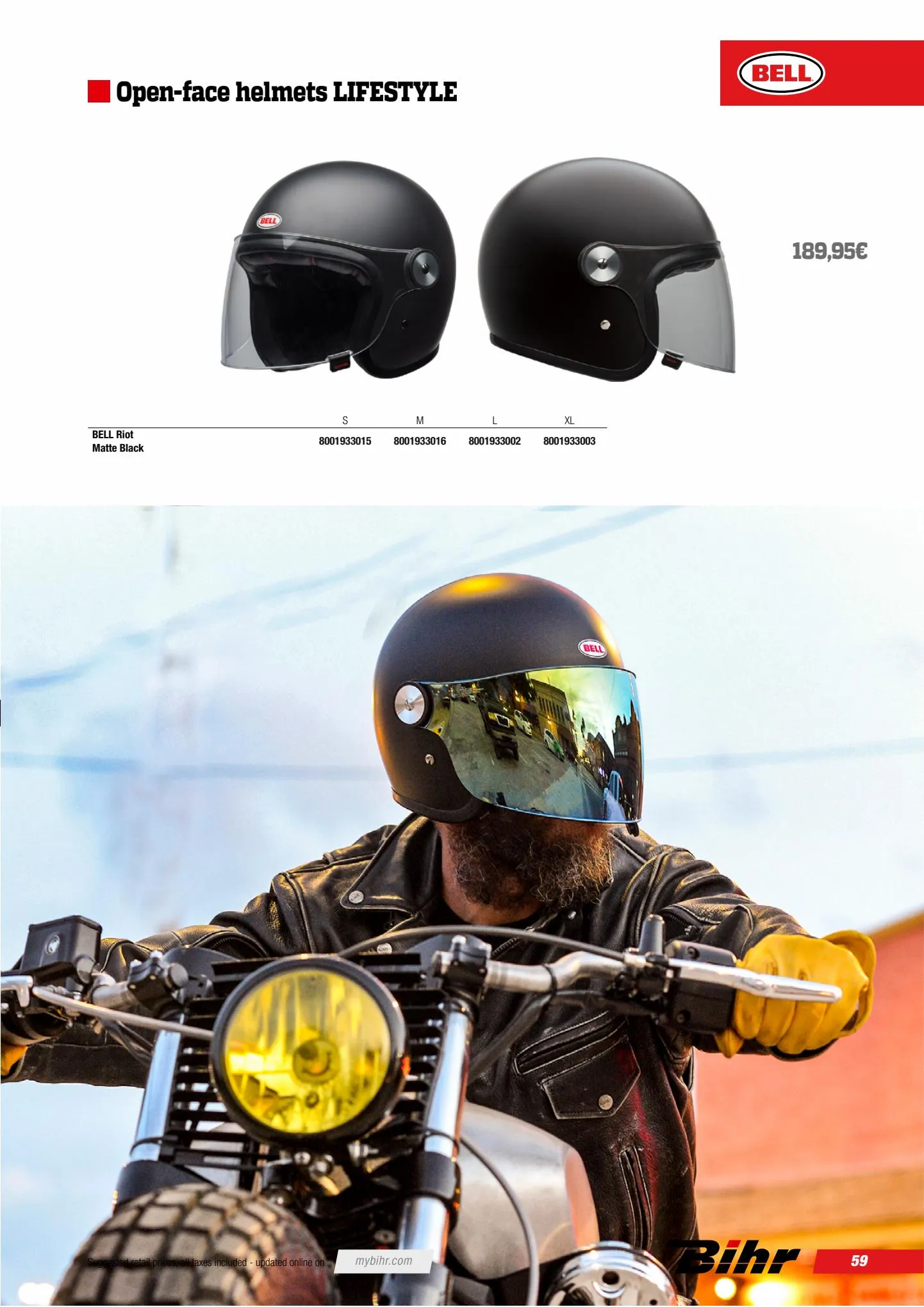 Catalogue Catalogue BELL Fall- Rider gear 2023 , page 00061