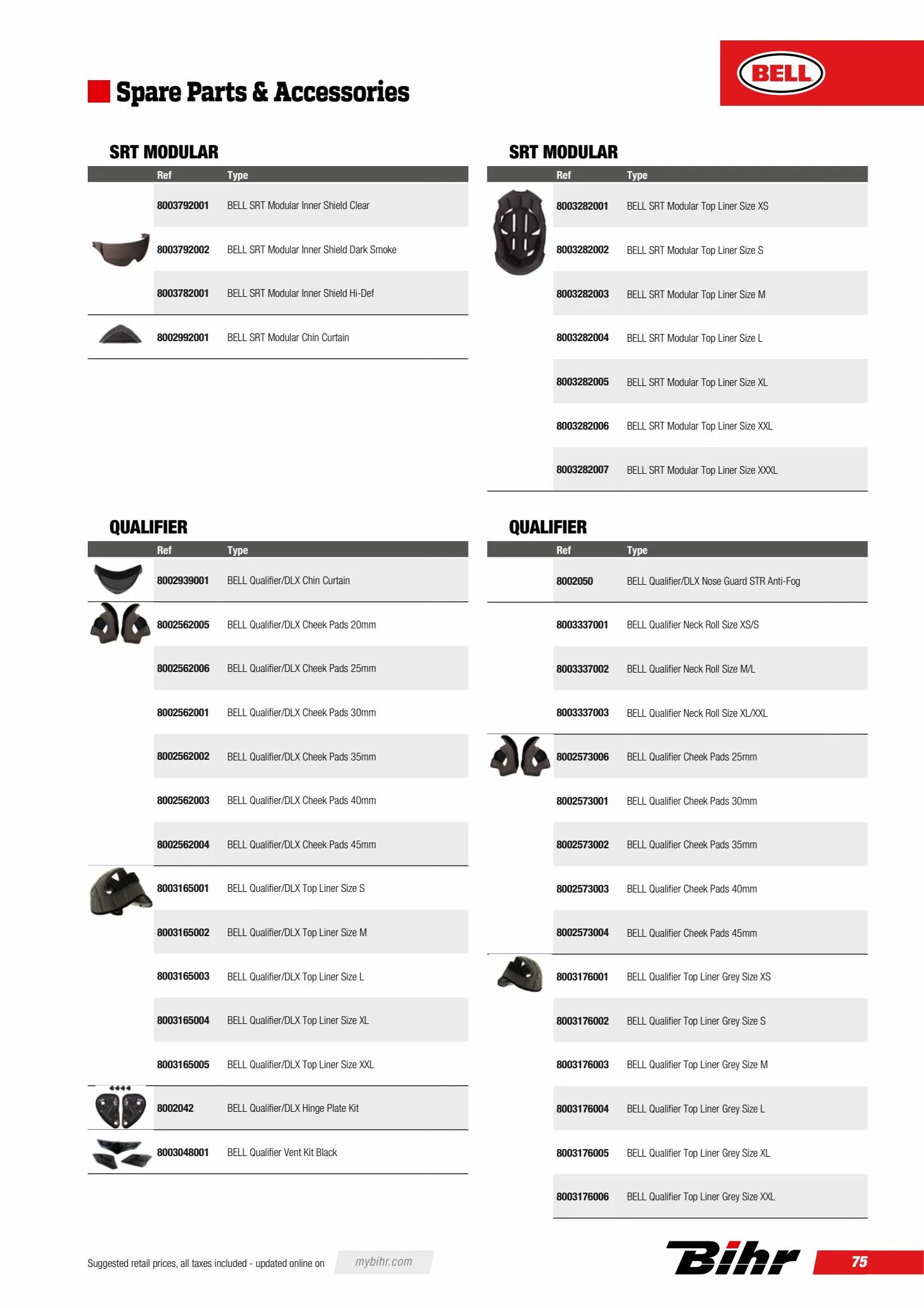 Catalogue Catalogue BELL Fall- Rider gear 2023 , page 00077