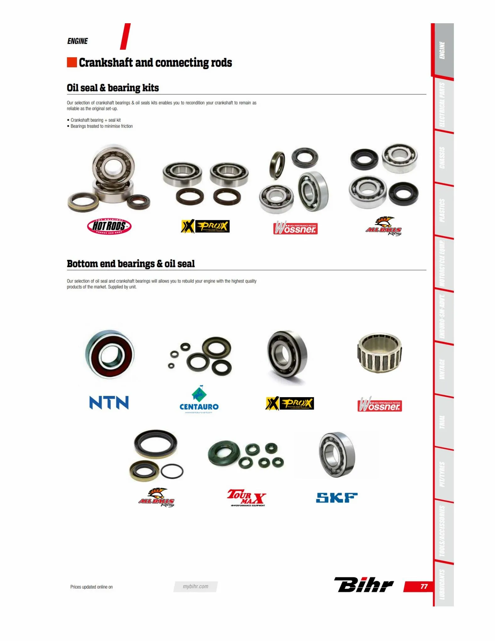 Catalogue Catalogue OFF ROAD 2023 BIHR, page 00079