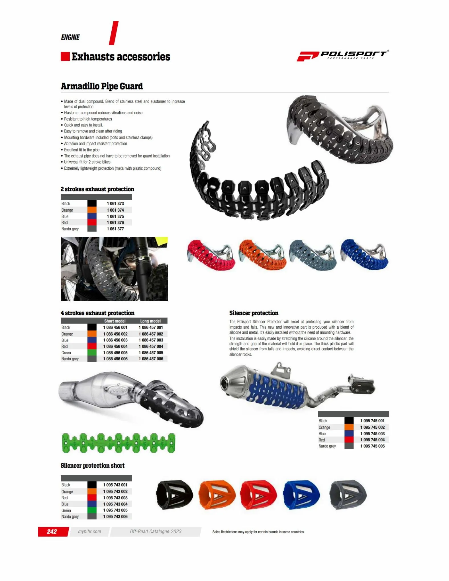 Catalogue Catalogue OFF ROAD 2023 BIHR, page 00085