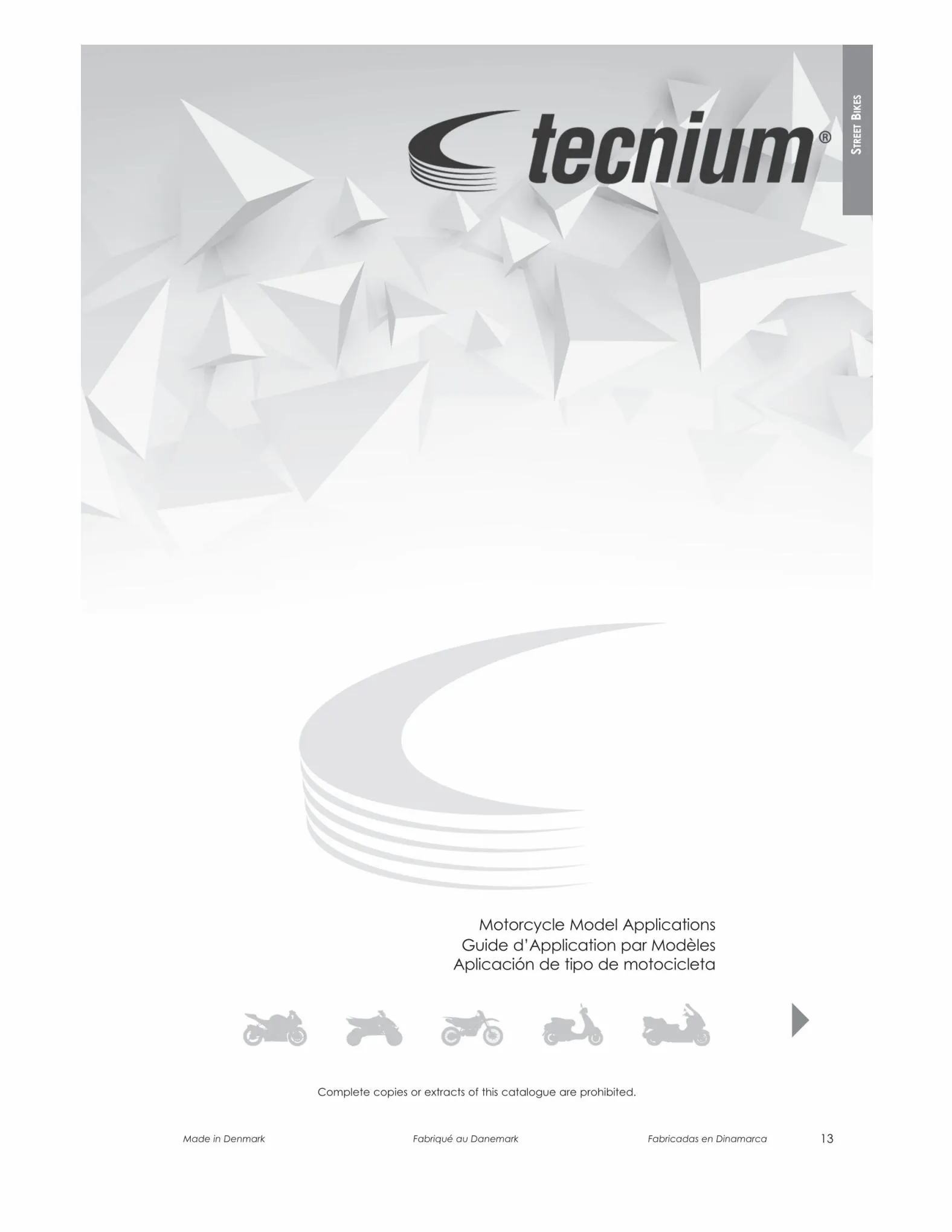 Catalogue TECNIUM Brake Pads Catalogue 2023, page 00015