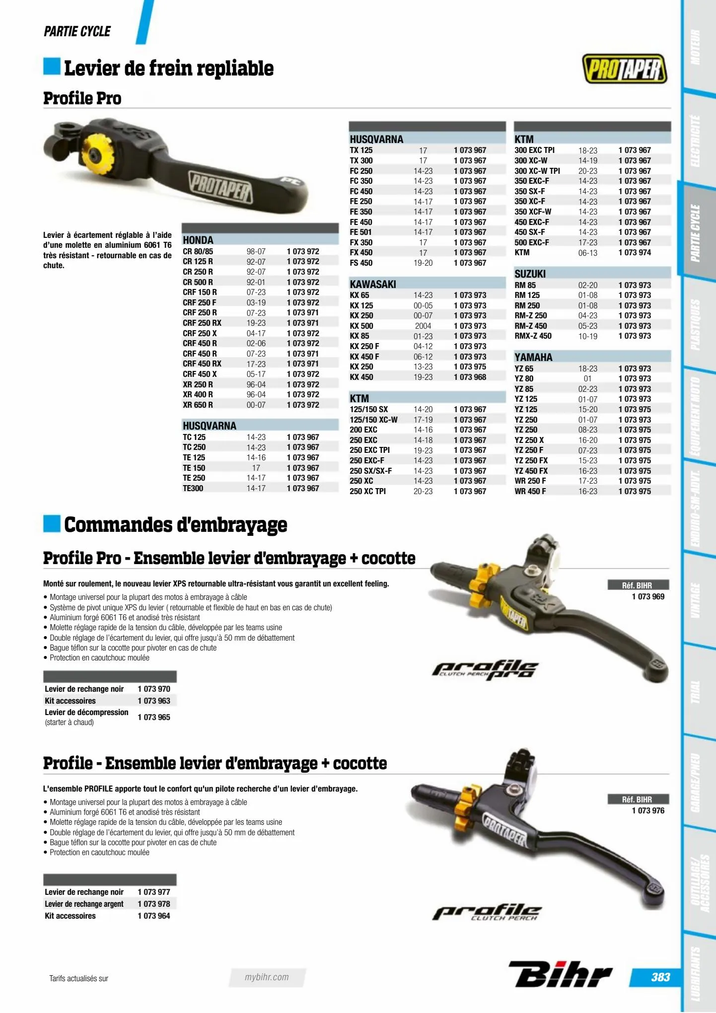 Catalogue Catalogue Bihr, page 00385