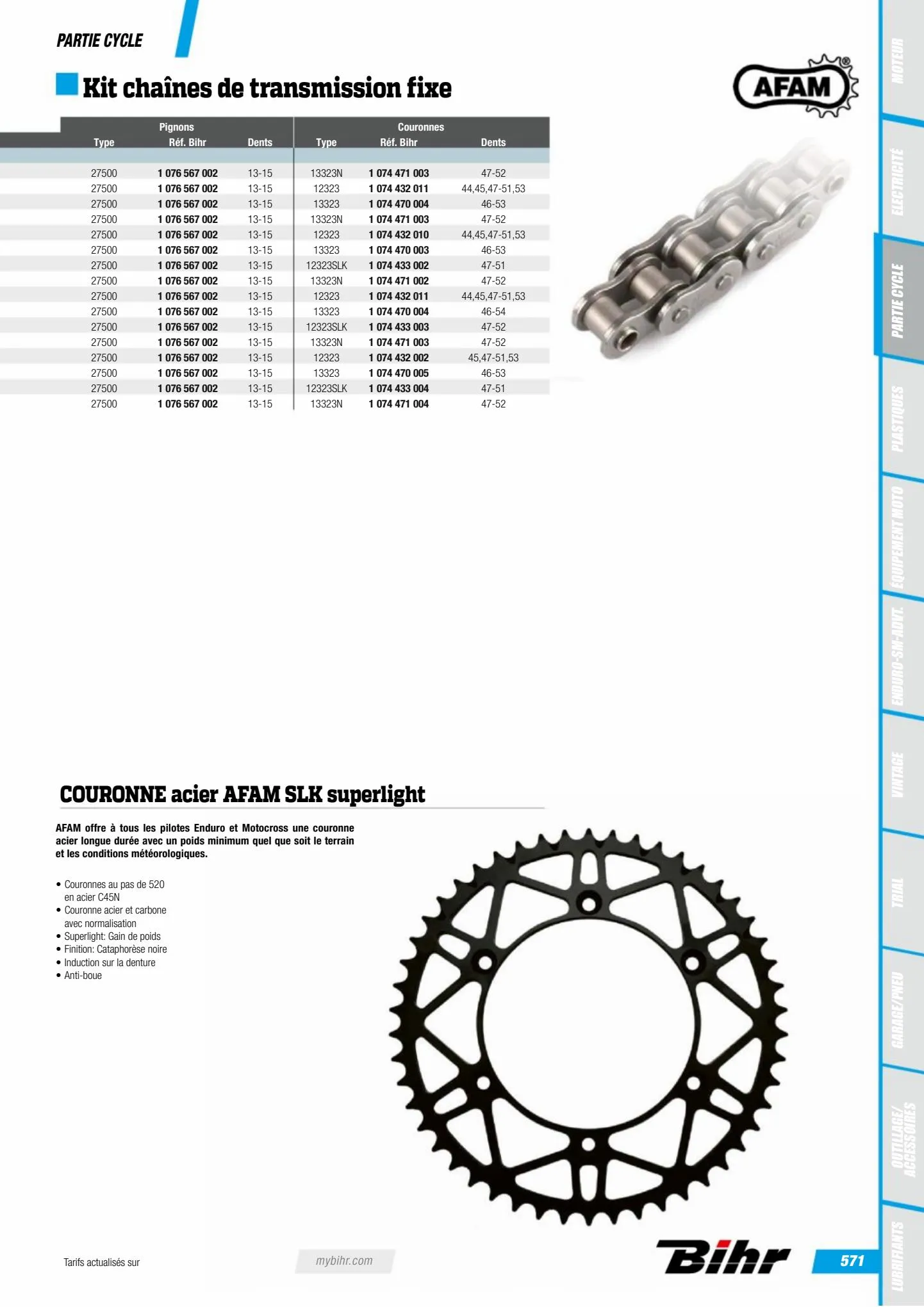 Catalogue Catalogue Bihr, page 00573