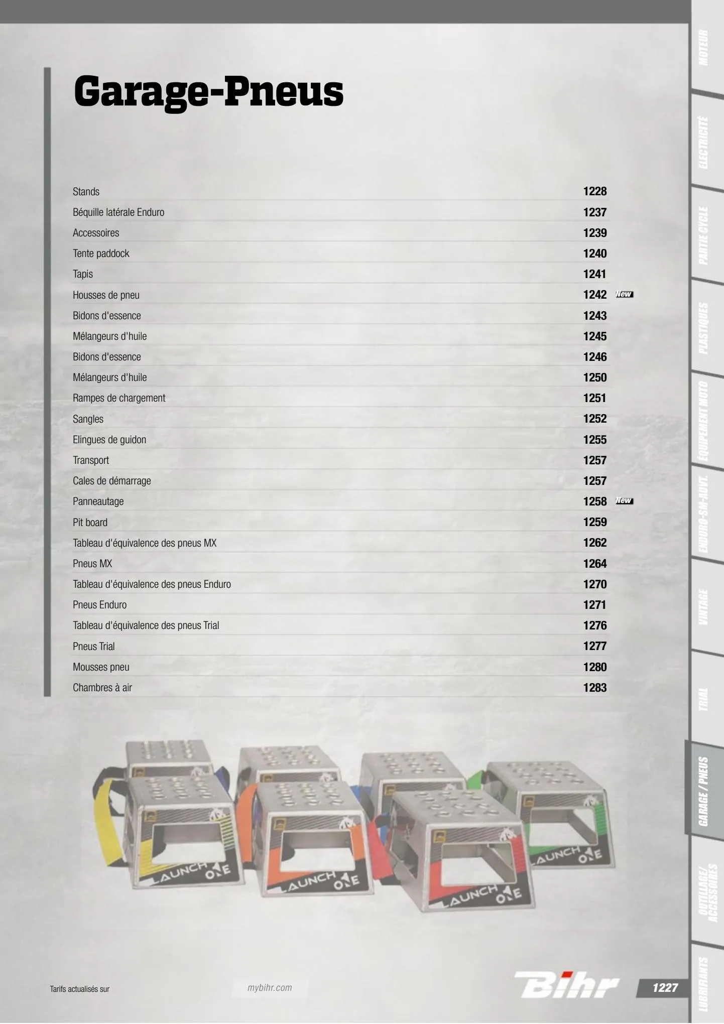 Catalogue Catalogue Bihr, page 01229