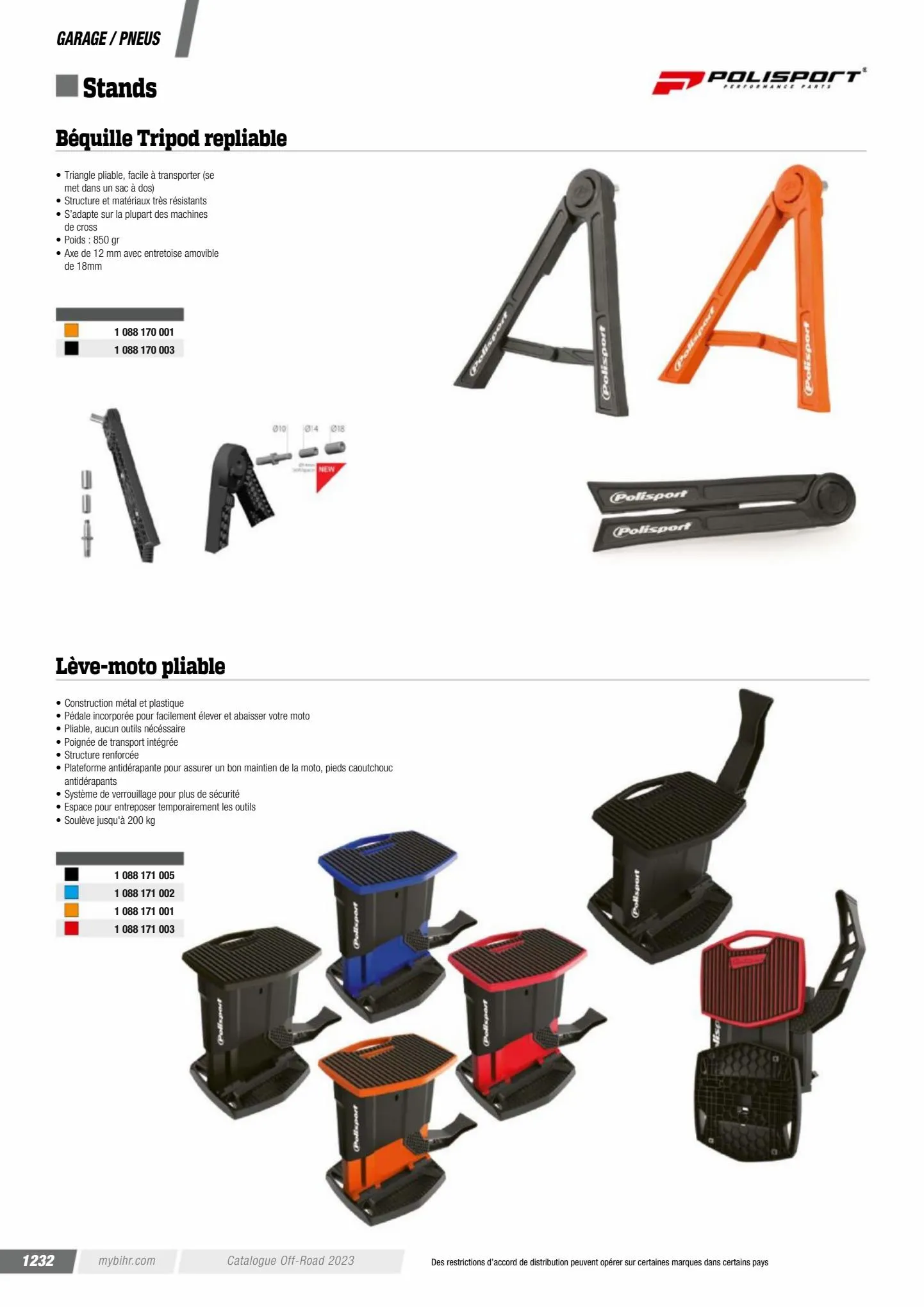 Catalogue Catalogue Bihr, page 01234