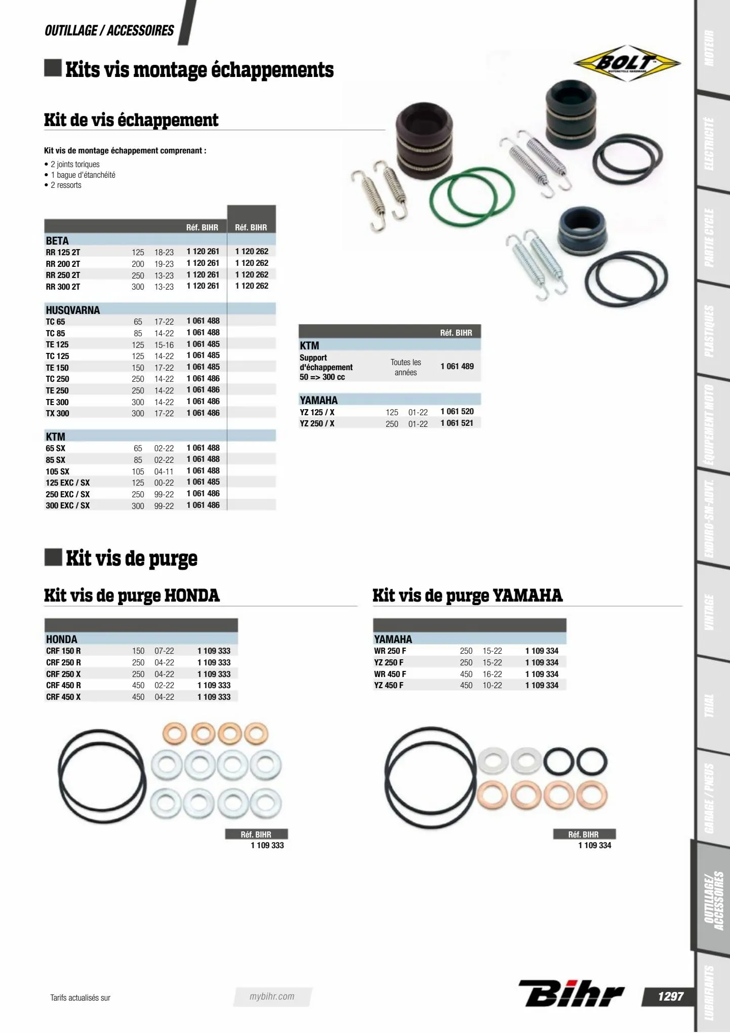 Catalogue Catalogue Bihr, page 01299