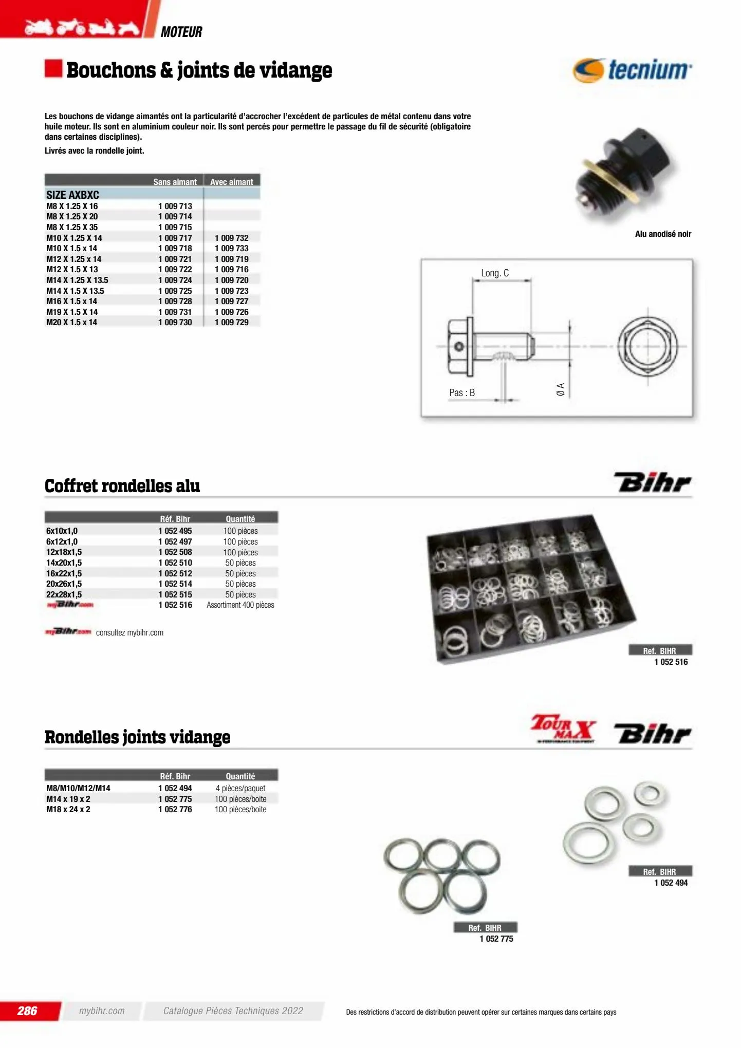 Catalogue Catalogue Bihr, page 00288