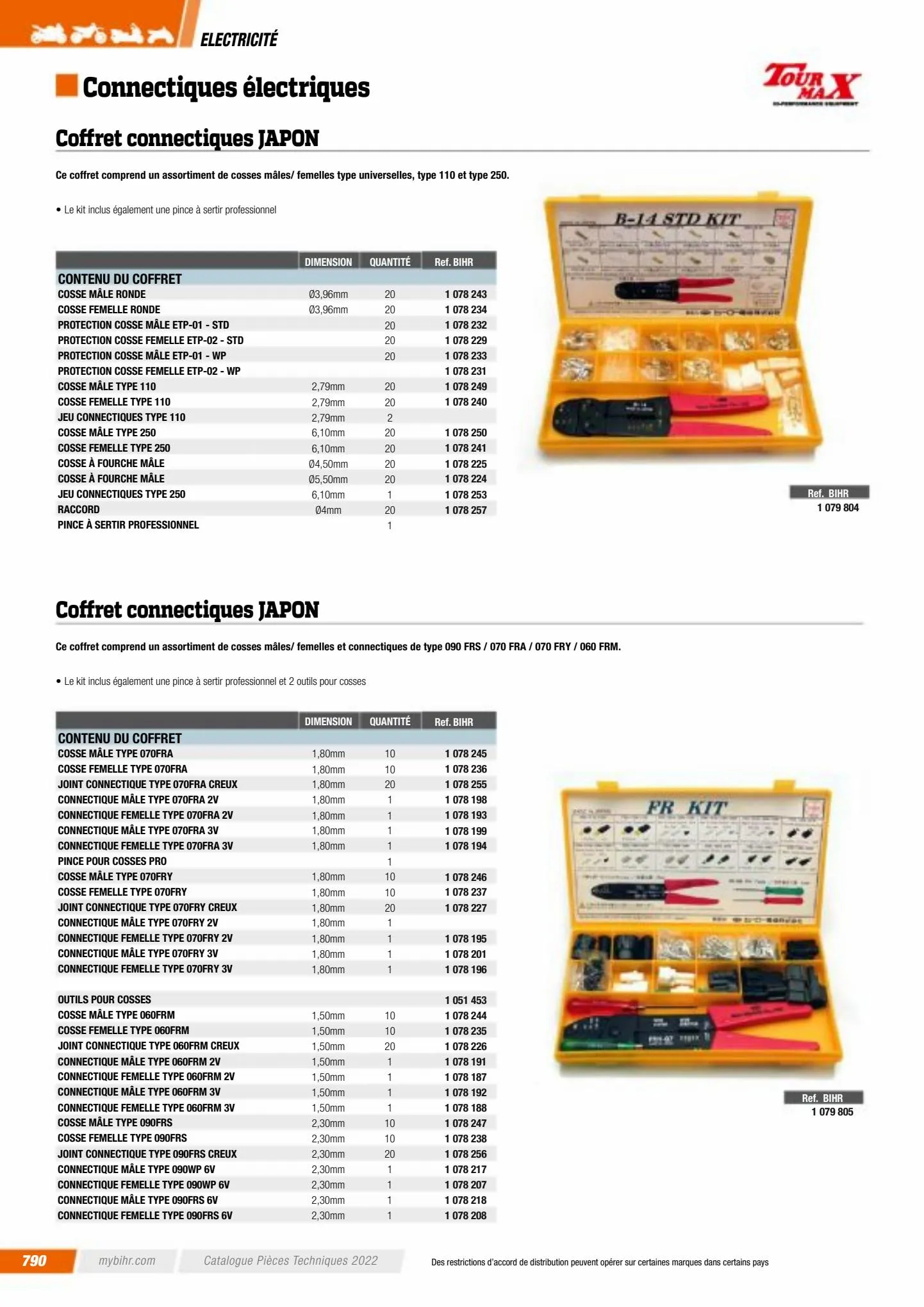 Catalogue Catalogue Bihr, page 00792