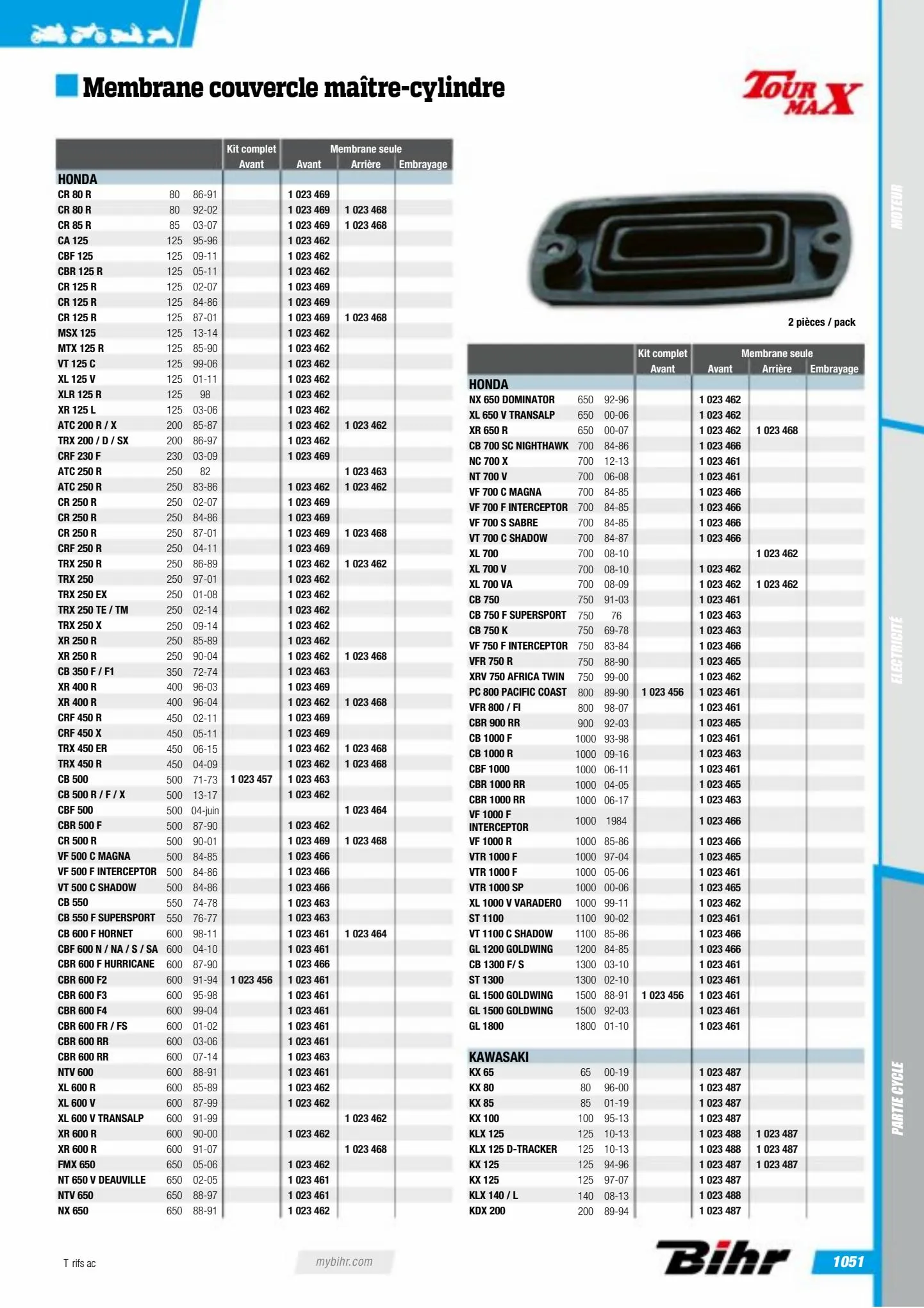 Catalogue Catalogue Bihr, page 01053