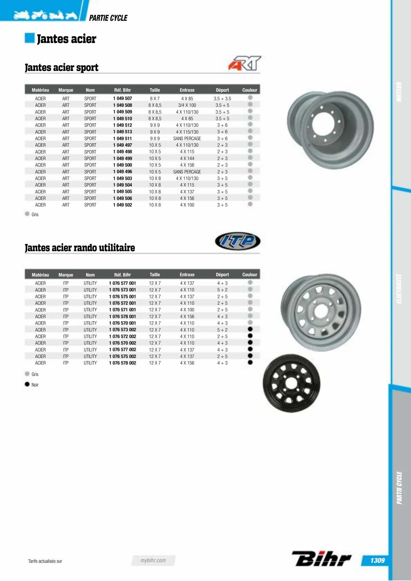 Catalogue Catalogue Bihr, page 01311