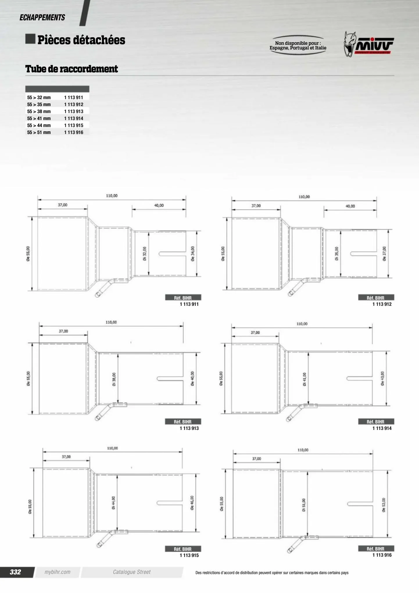 Catalogue Catalogue Bihr, page 00334