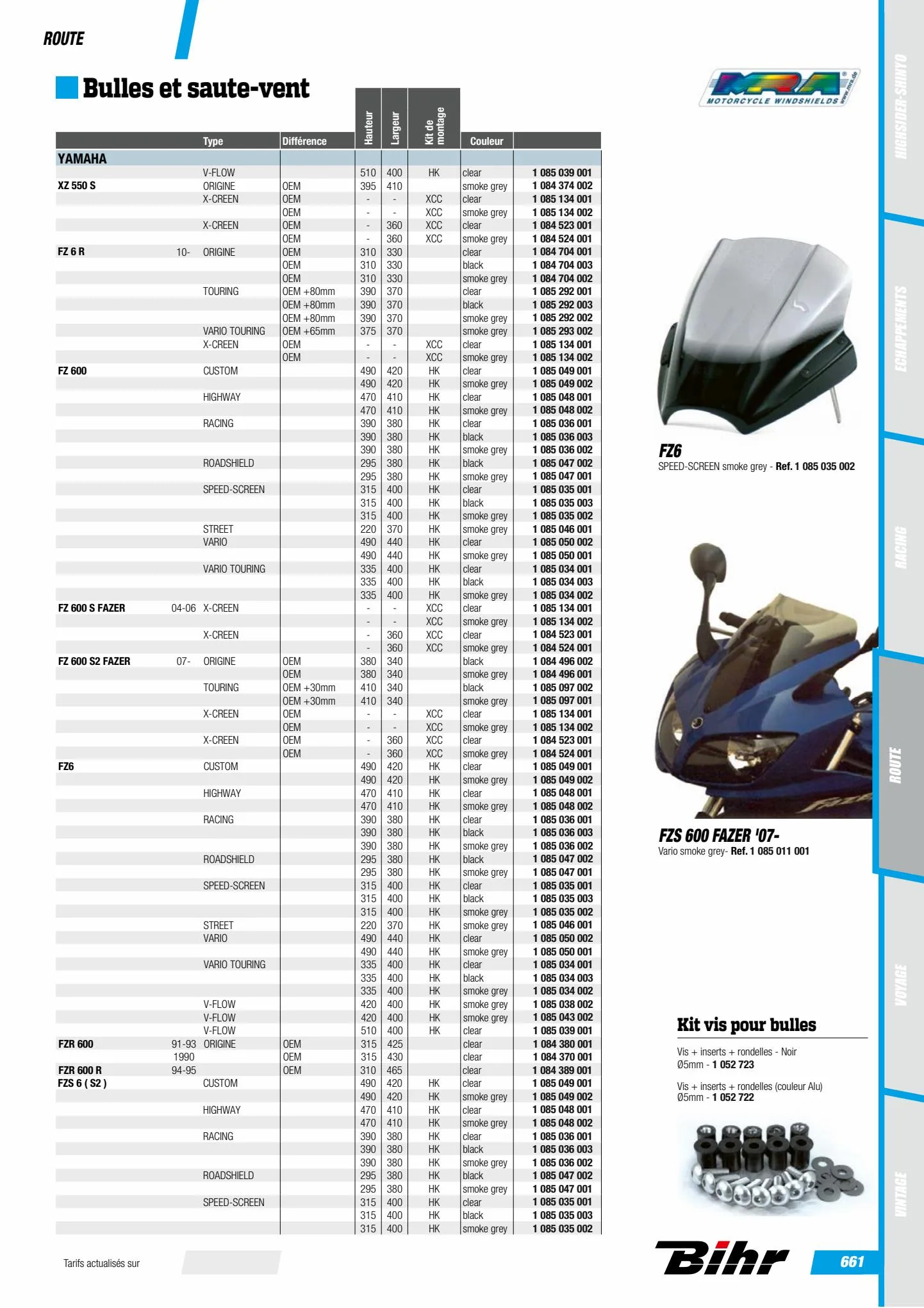 Catalogue Catalogue Bihr, page 00583