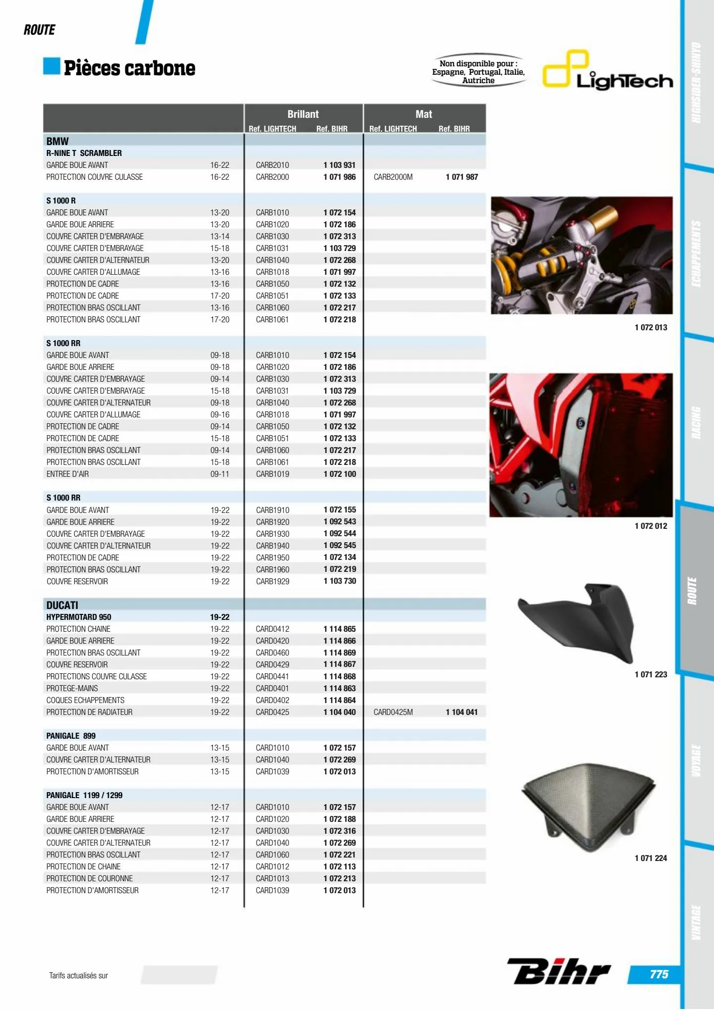 Catalogue Catalogue Bihr, page 00777