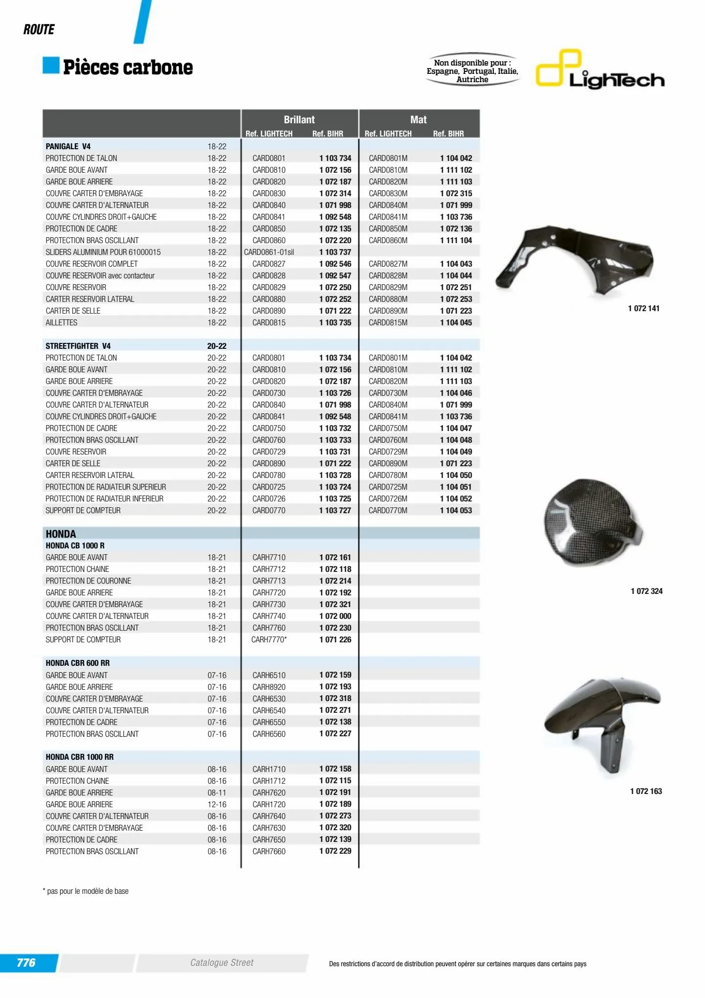 Catalogue Catalogue Bihr, page 00778