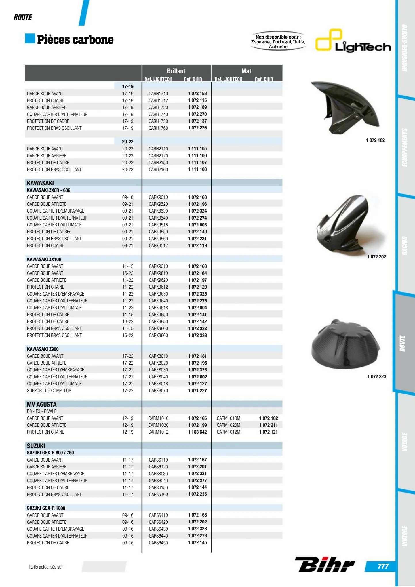 Catalogue Catalogue Bihr, page 00779