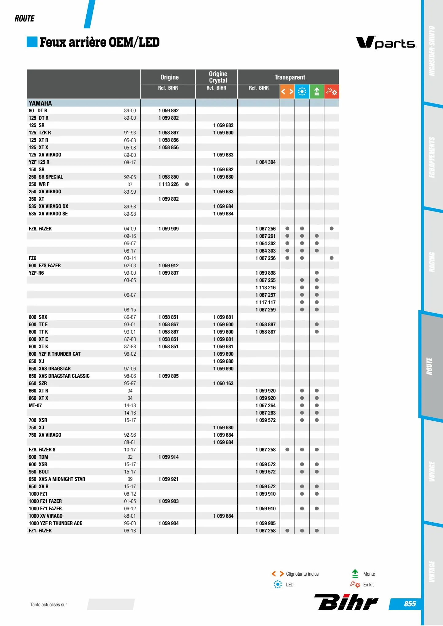 Catalogue Catalogue Bihr, page 00857