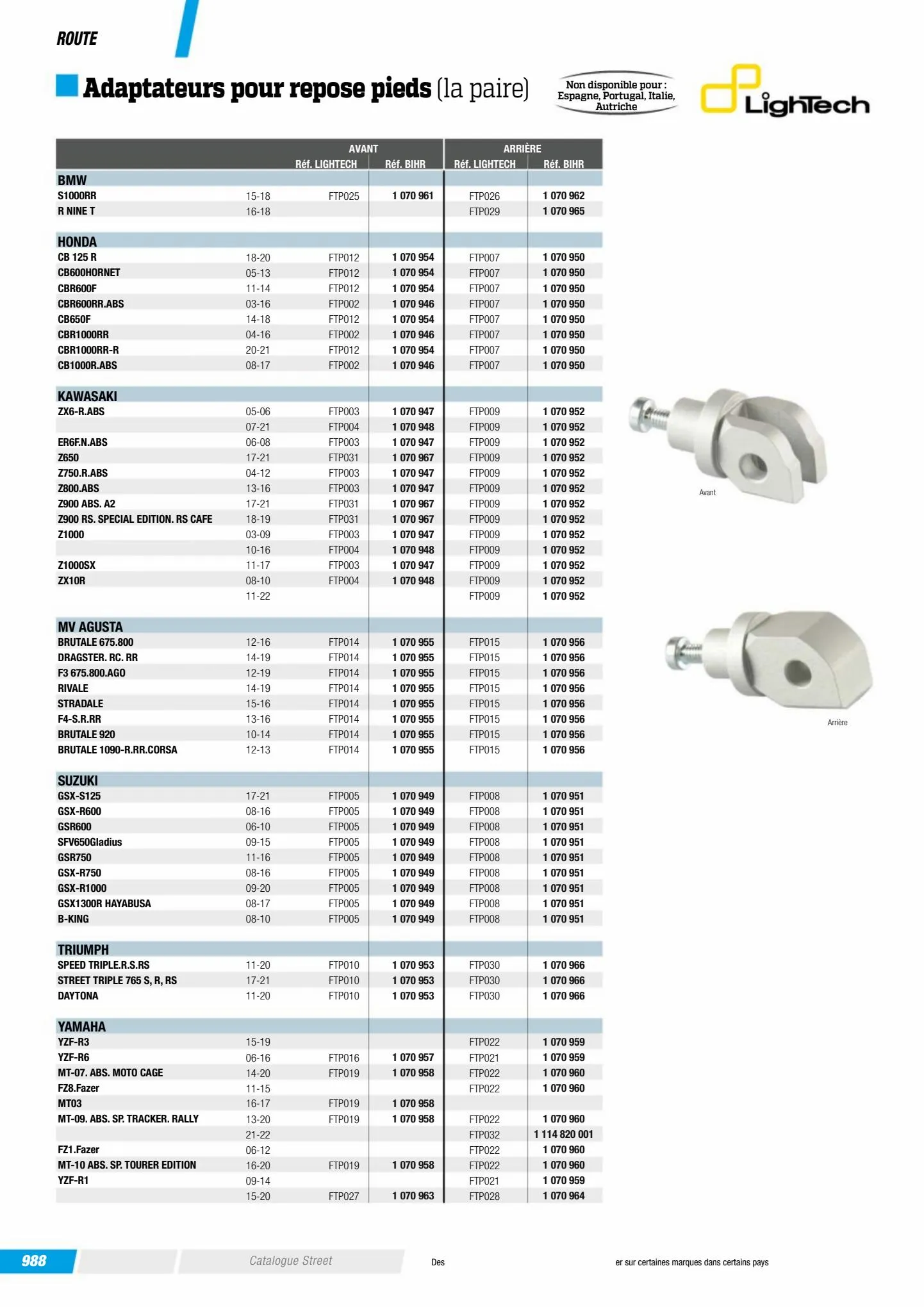 Catalogue Catalogue Bihr, page 00990