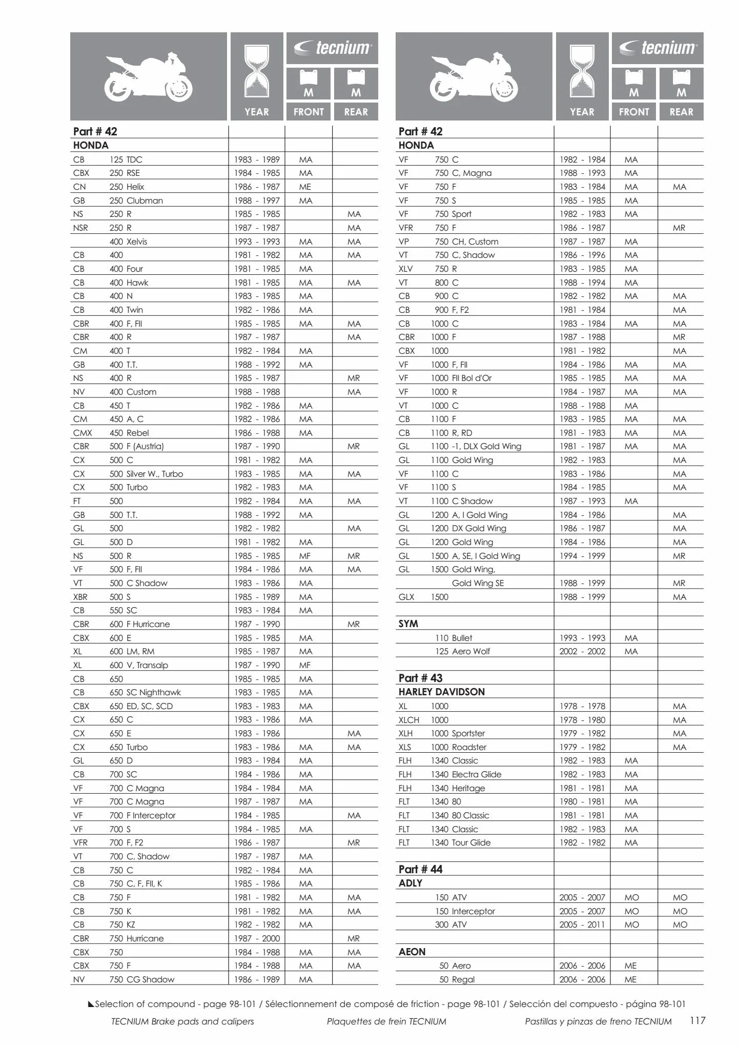 Catalogue Catalogue Bihr, page 00119