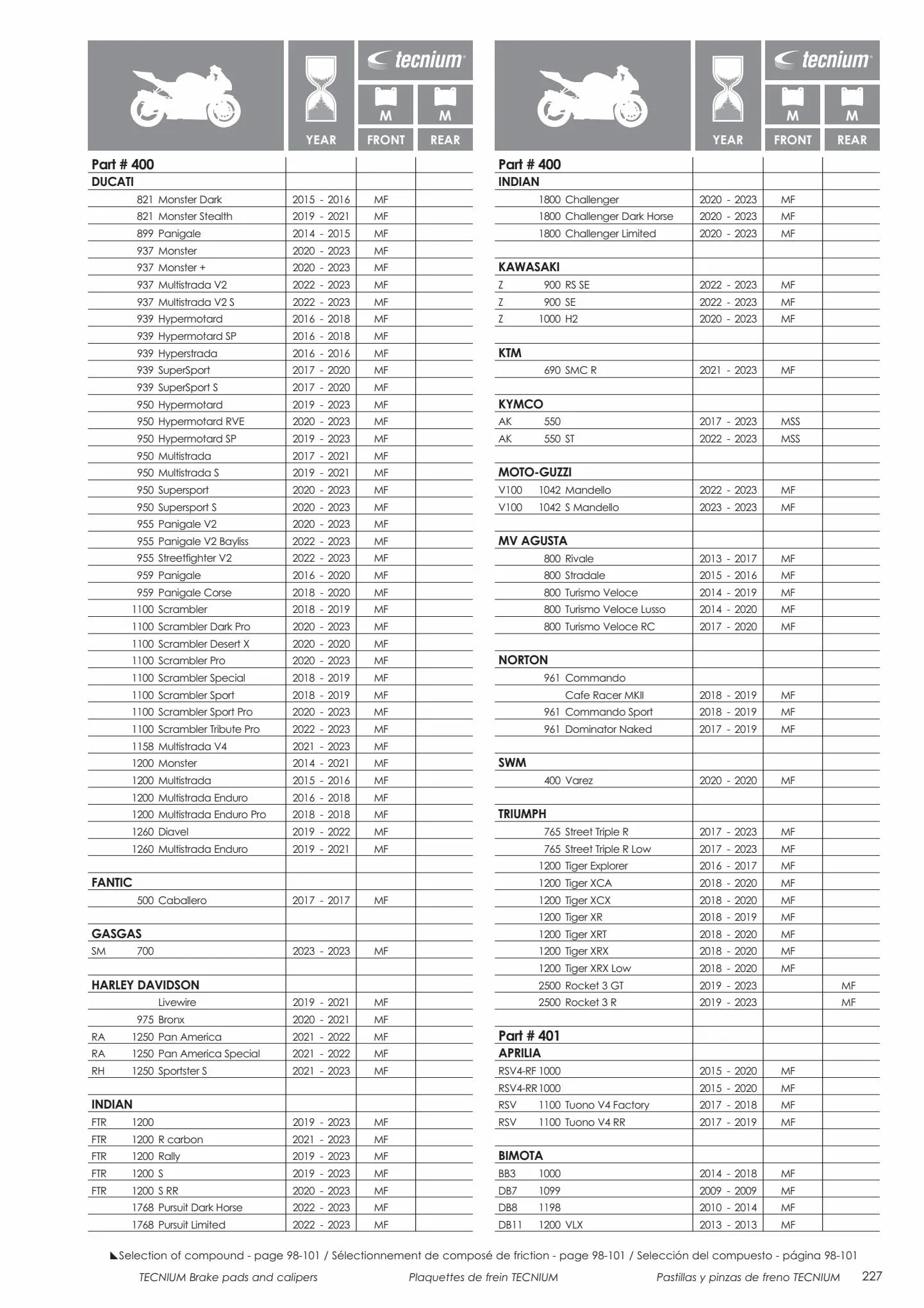 Catalogue Catalogue Bihr, page 00229
