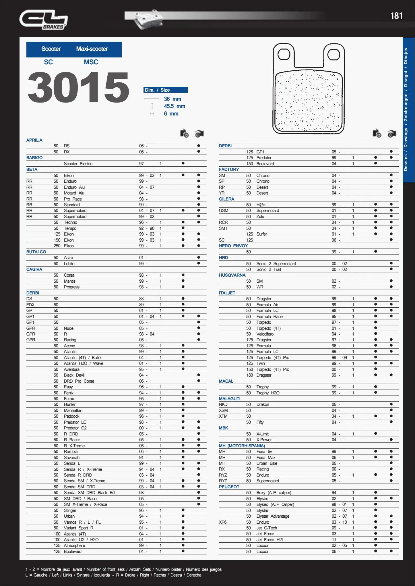 Catalogue Catalogue Bihr, page 00181