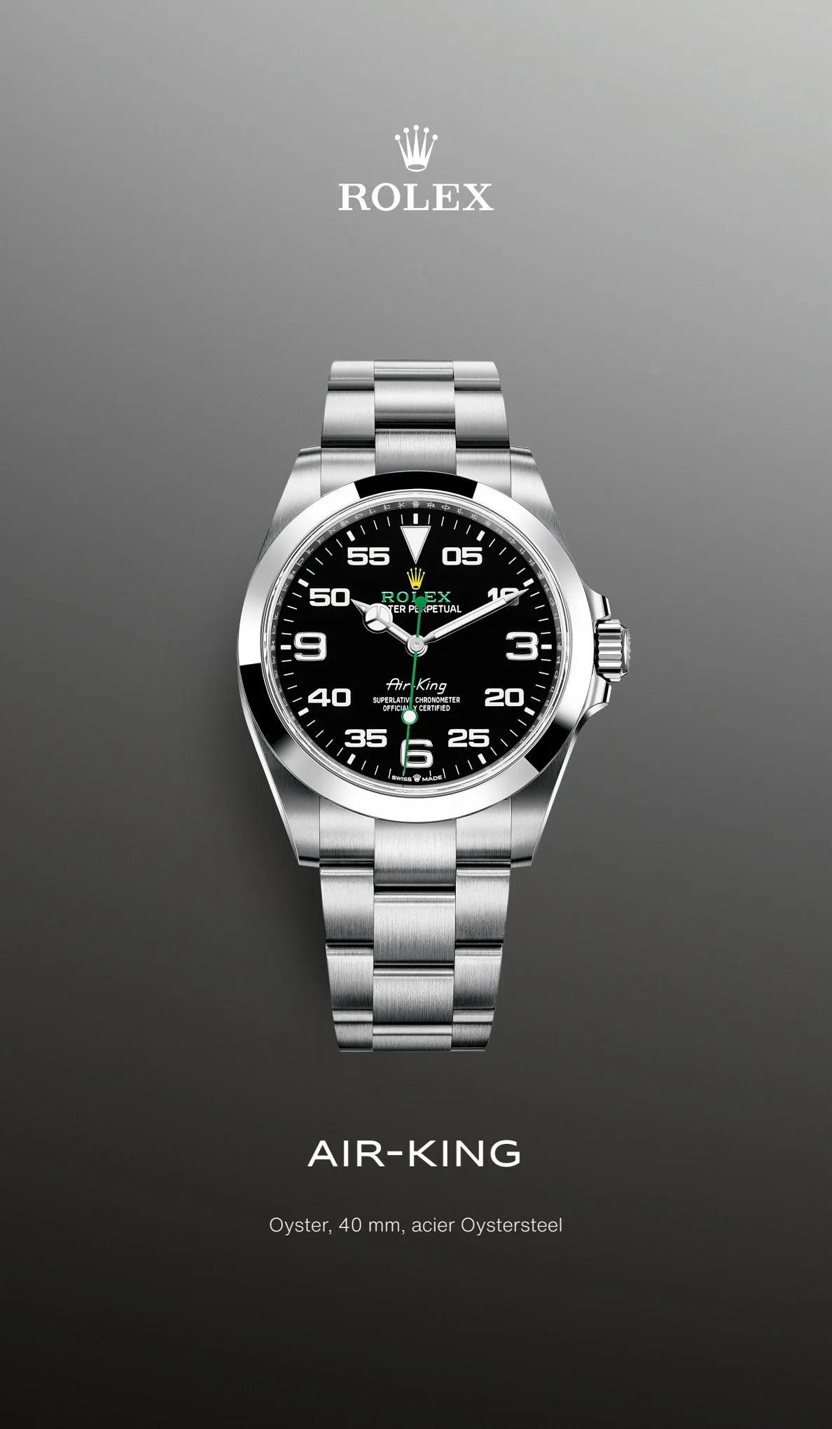 Catalogue Rolex Air King, page 00001