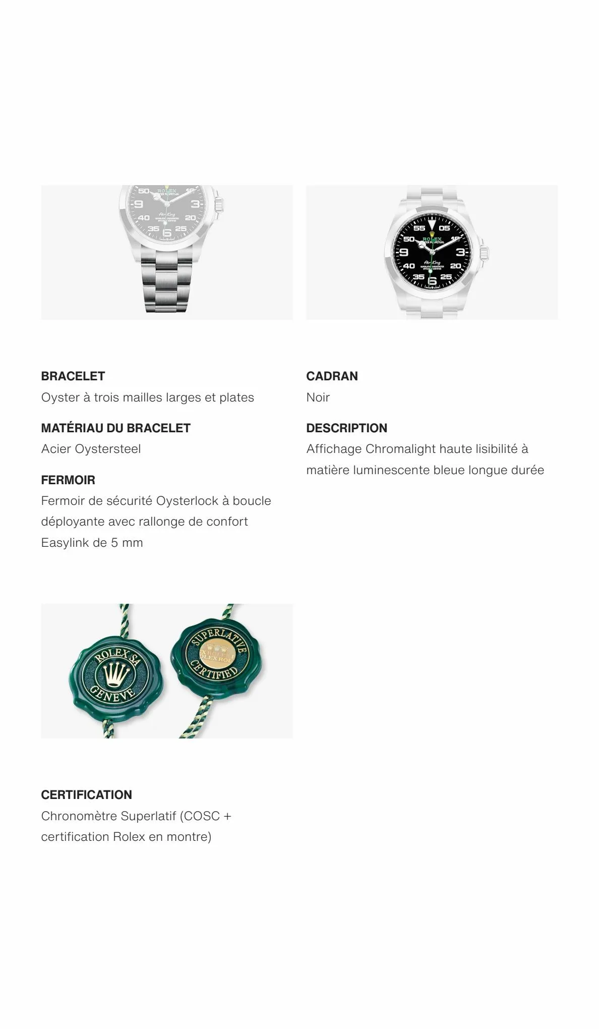 Catalogue Rolex Air King, page 00008