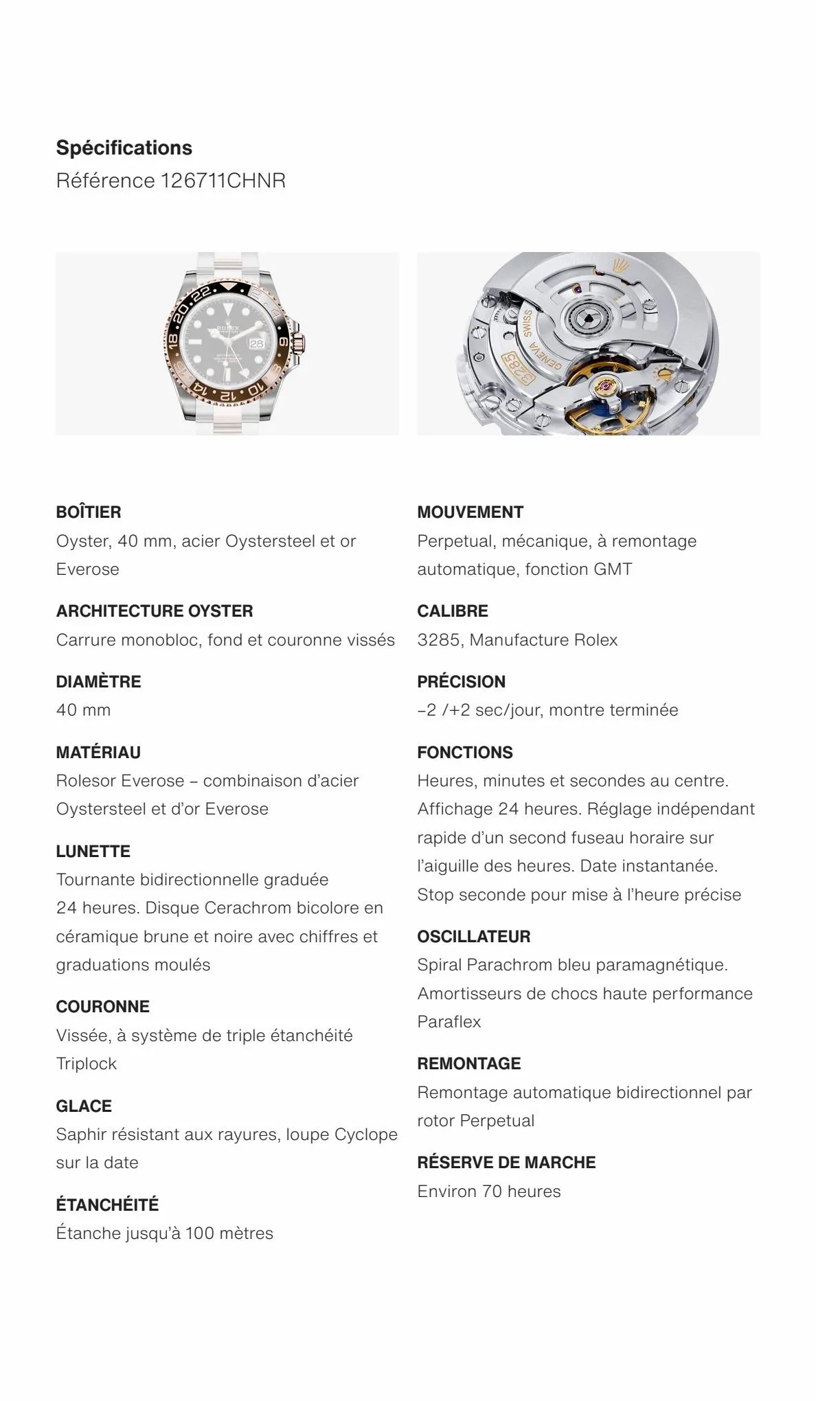 Catalogue Rolex Gmt Master Ii, page 00010