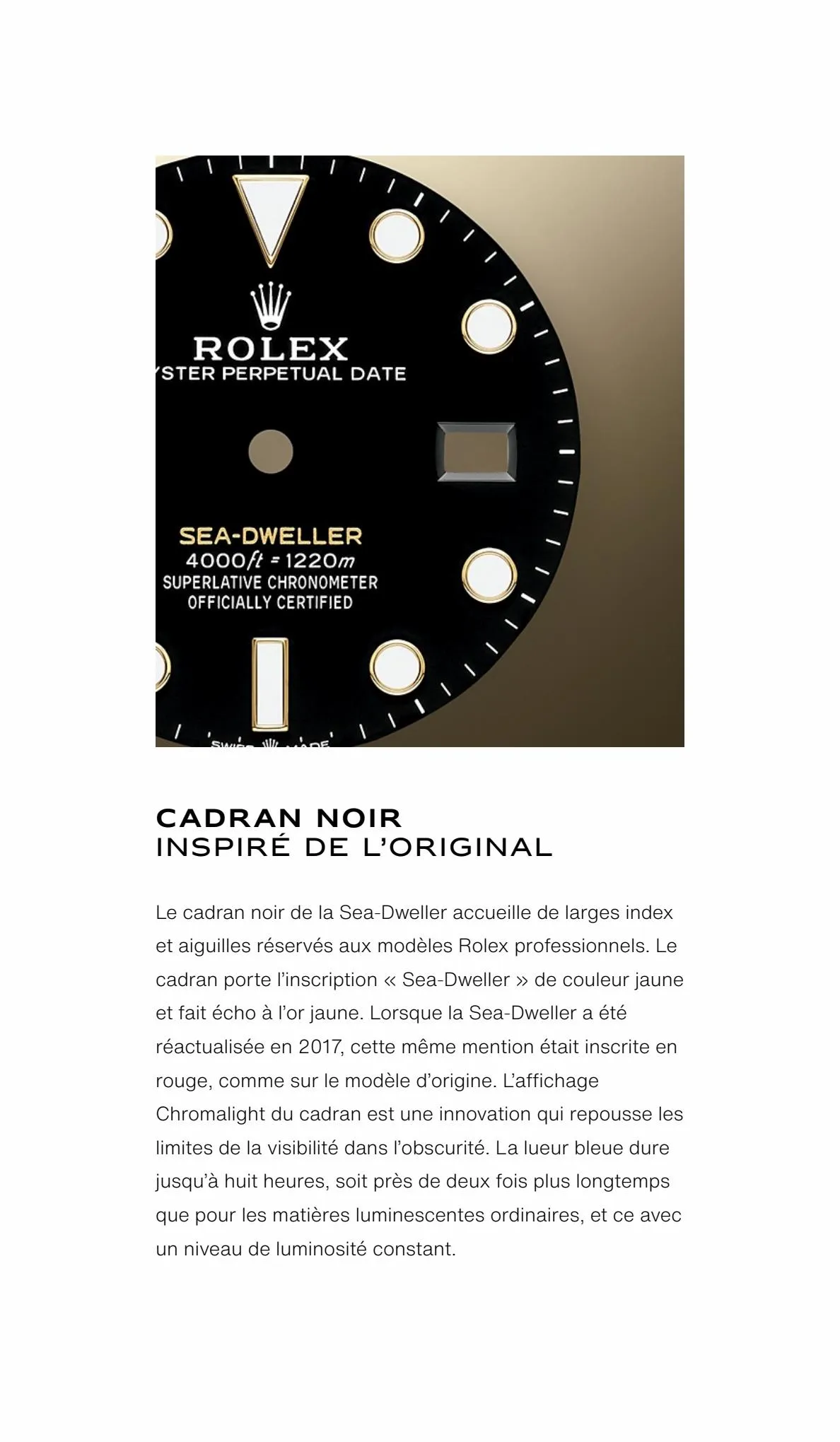 Catalogue Rolex Sea Dweller, page 00004