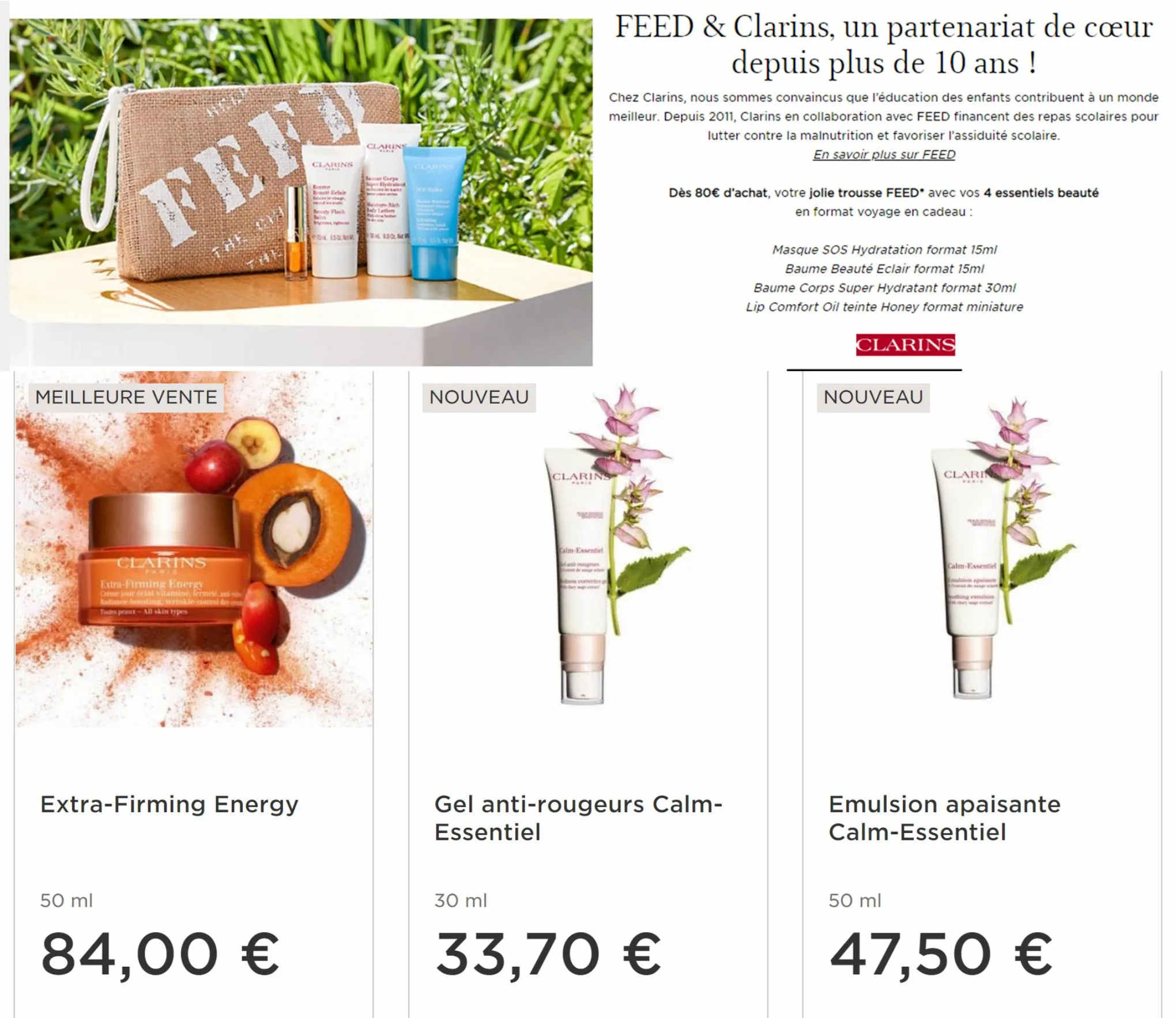 Catalogue Promotions Clarins, page 00003