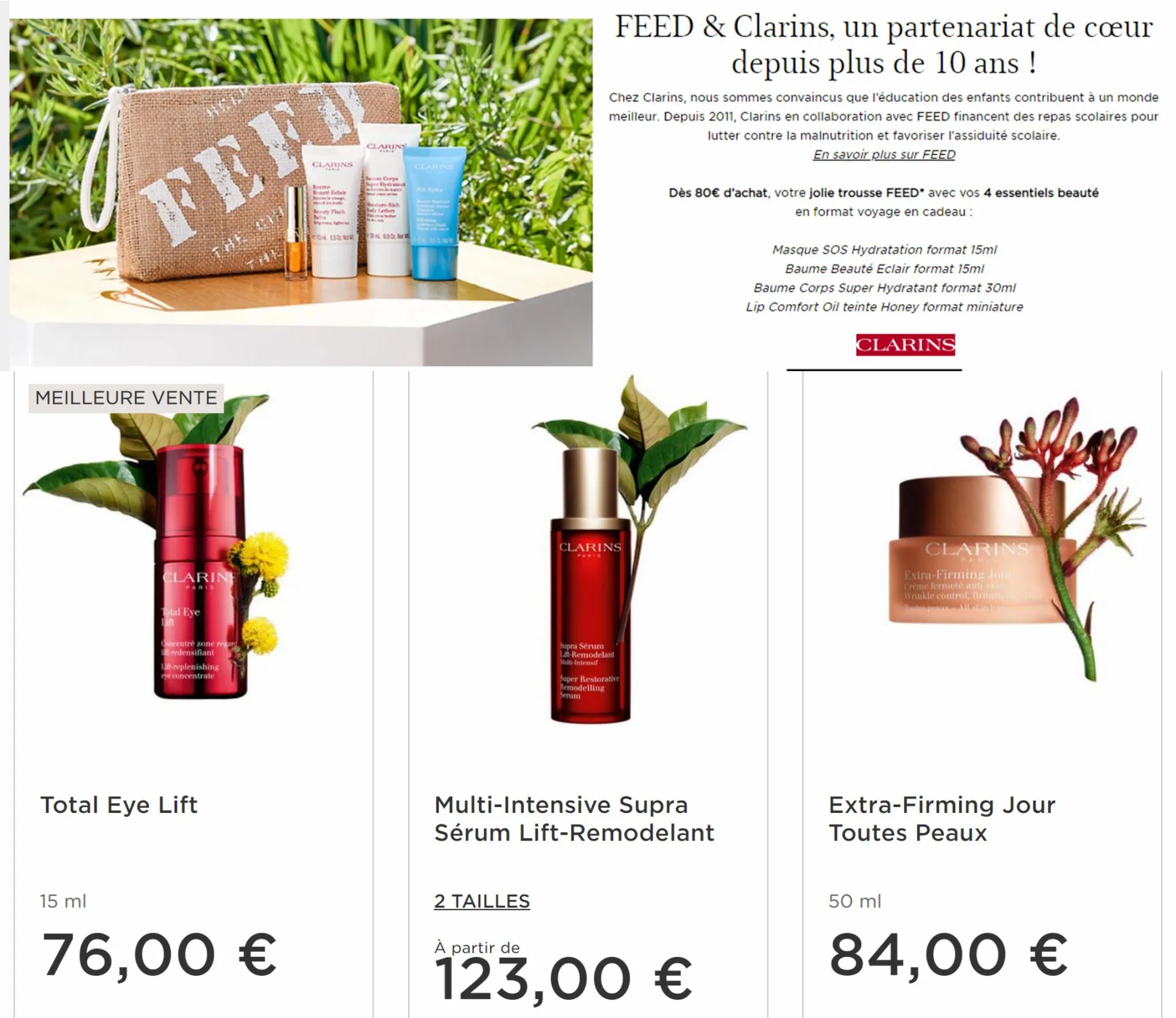 Catalogue Promotions Clarins, page 00004
