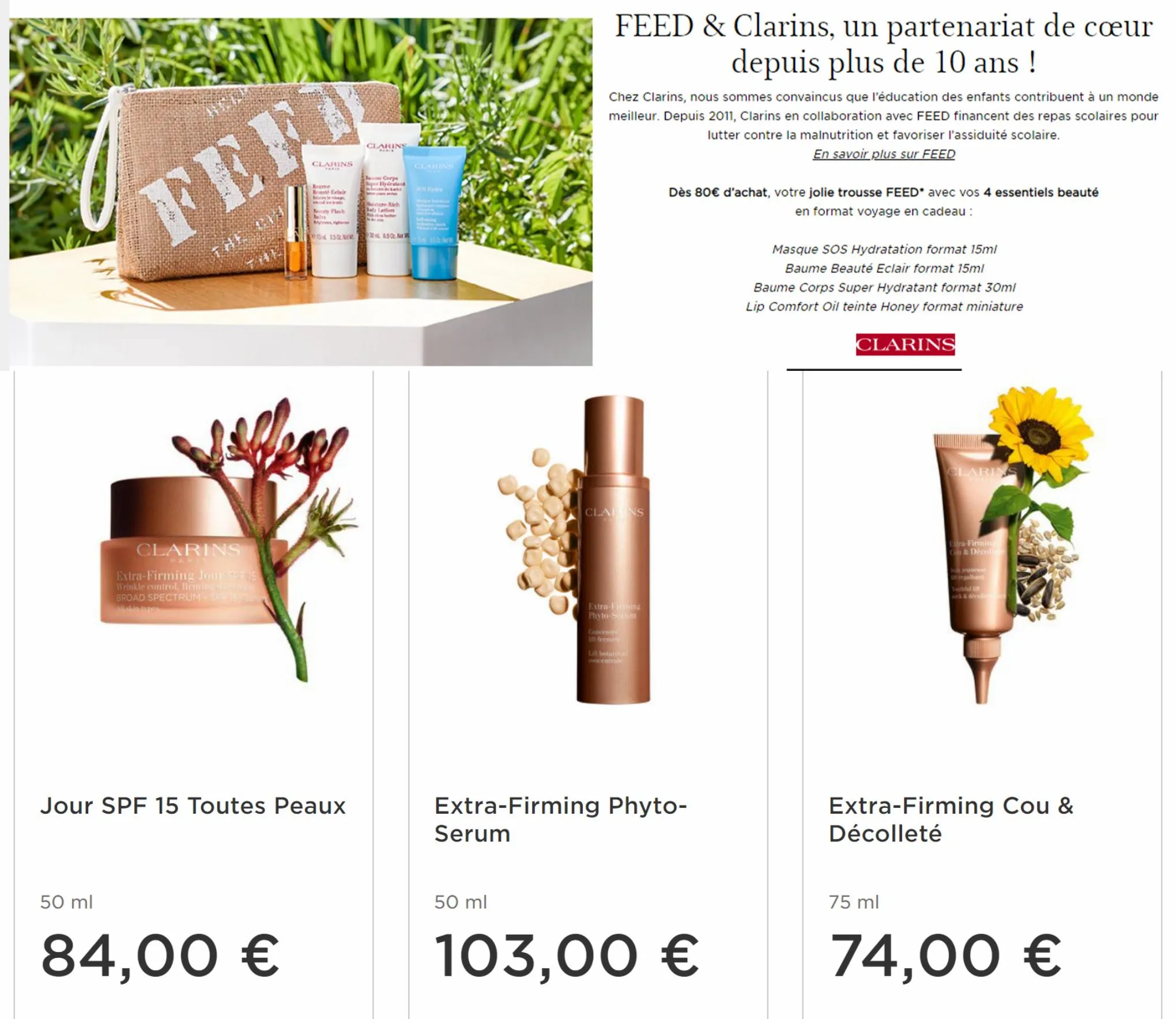 Catalogue Promotions Clarins, page 00005