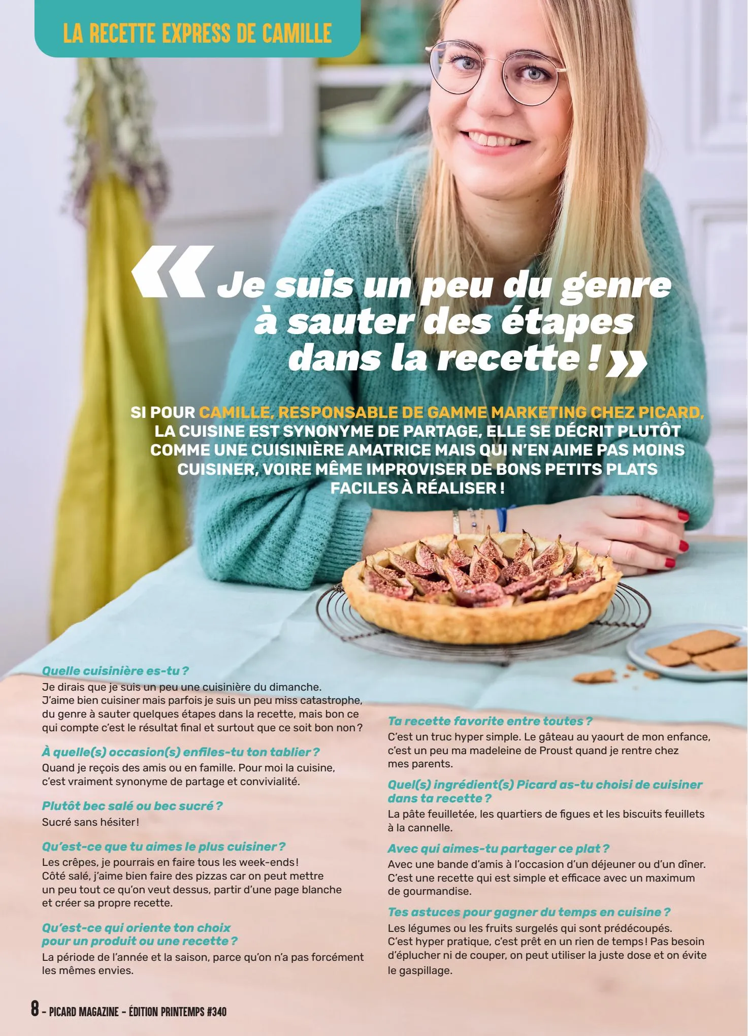 Catalogue Picard Magazine – Bienvenue en cuisine(s), page 00008