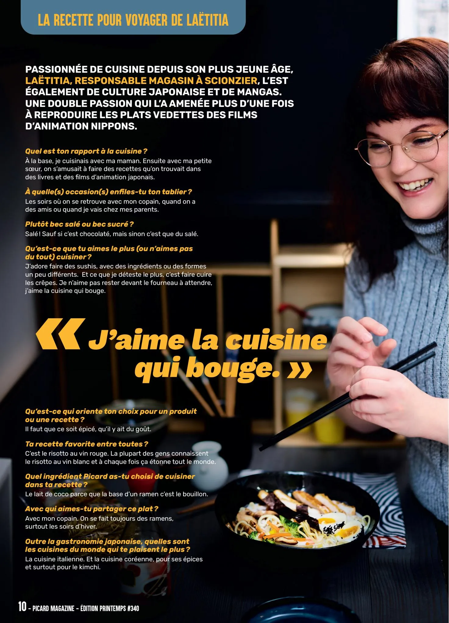 Catalogue Picard Magazine – Bienvenue en cuisine(s), page 00010