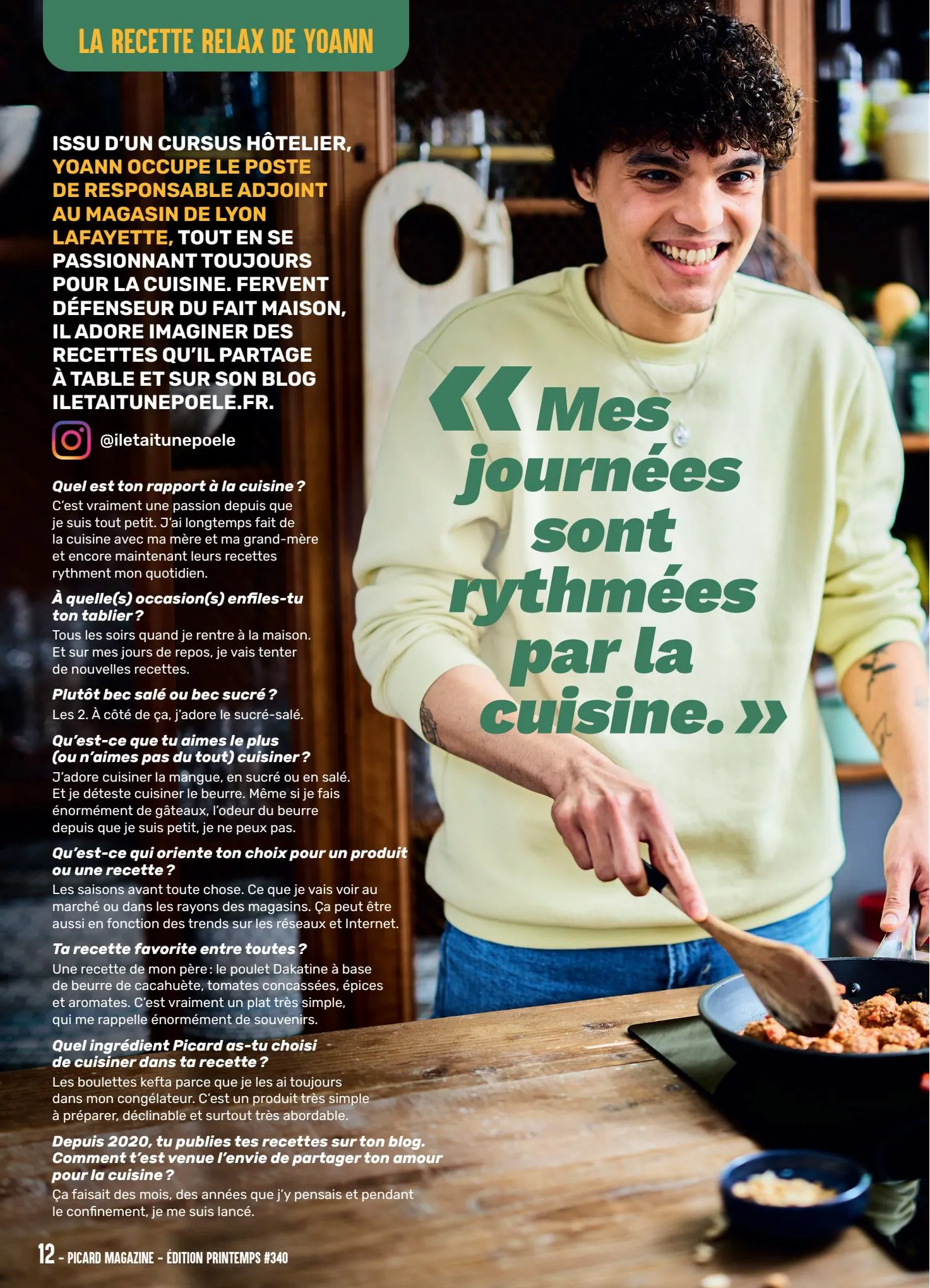 Catalogue Picard Magazine – Bienvenue en cuisine(s), page 00012