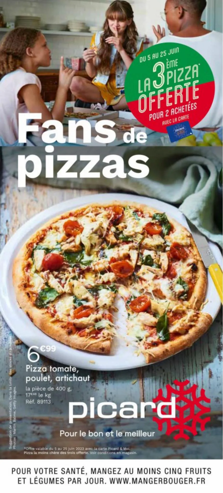 Catalogue Fans des pizzas, page 00001