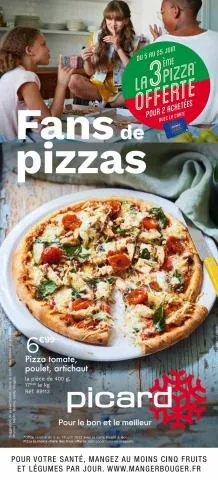 Catalogue Picard à Lyon | Fans des pizzas | 06/06/2023 - 25/06/2023