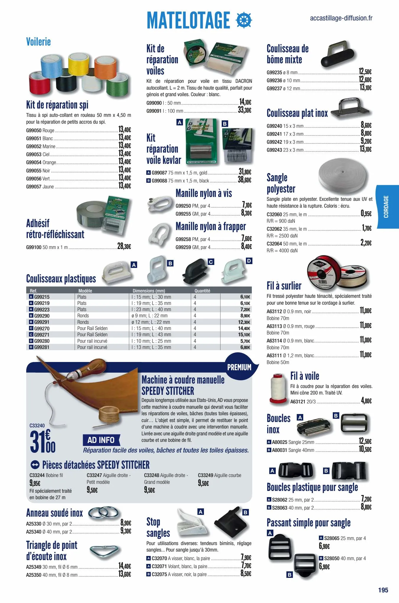 Catalogue Accastillage Diffusion Catalogue, page 00093