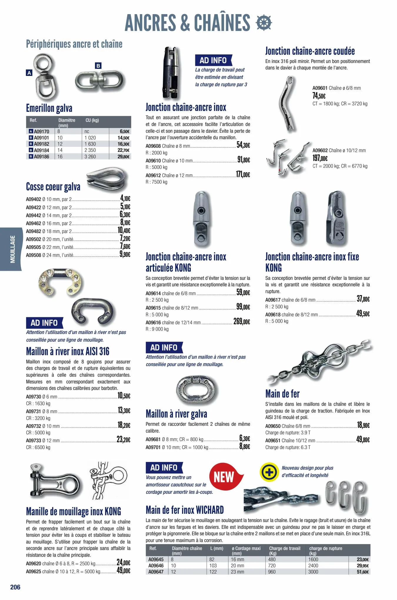 Catalogue Accastillage Diffusion Catalogue, page 00010