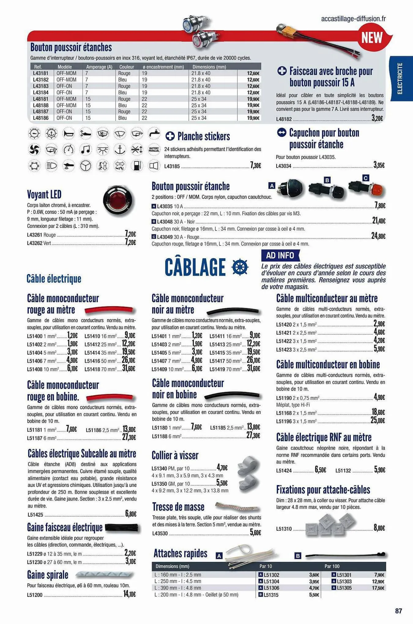 Catalogue Accastillage Diffusion Catalogue, page 00086