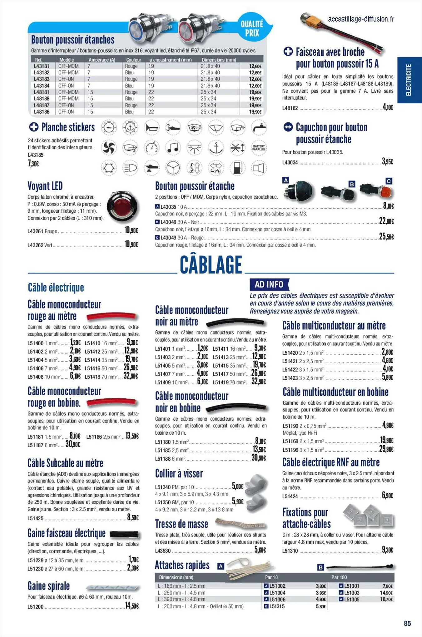 Catalogue Catalogue Accastillage Diffusion, page 00087