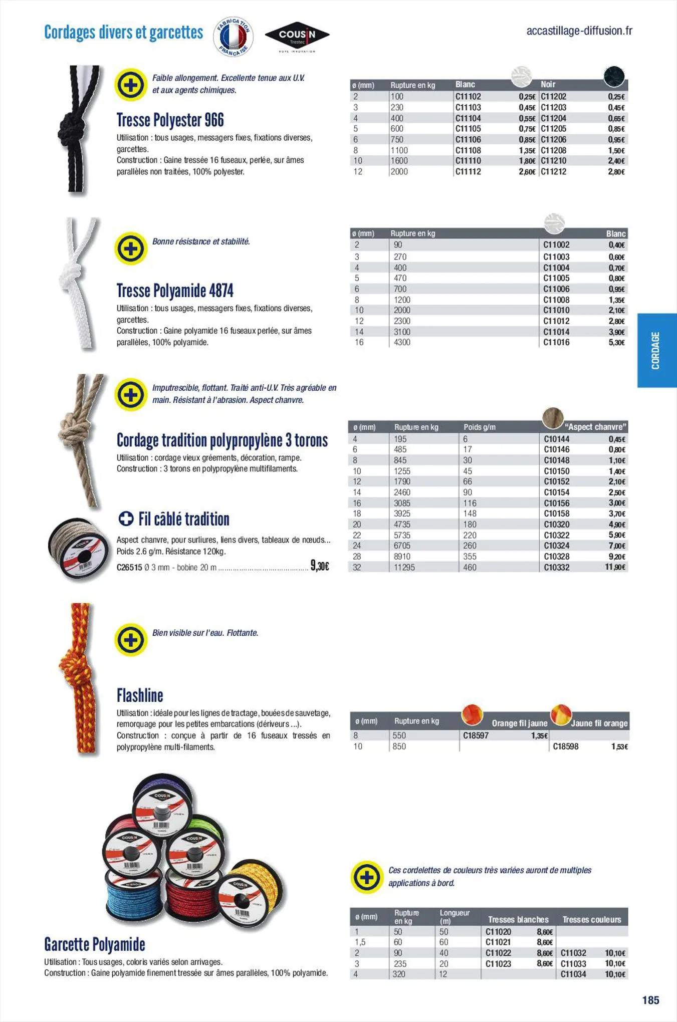 Catalogue Catalogue Accastillage Diffusion, page 00187