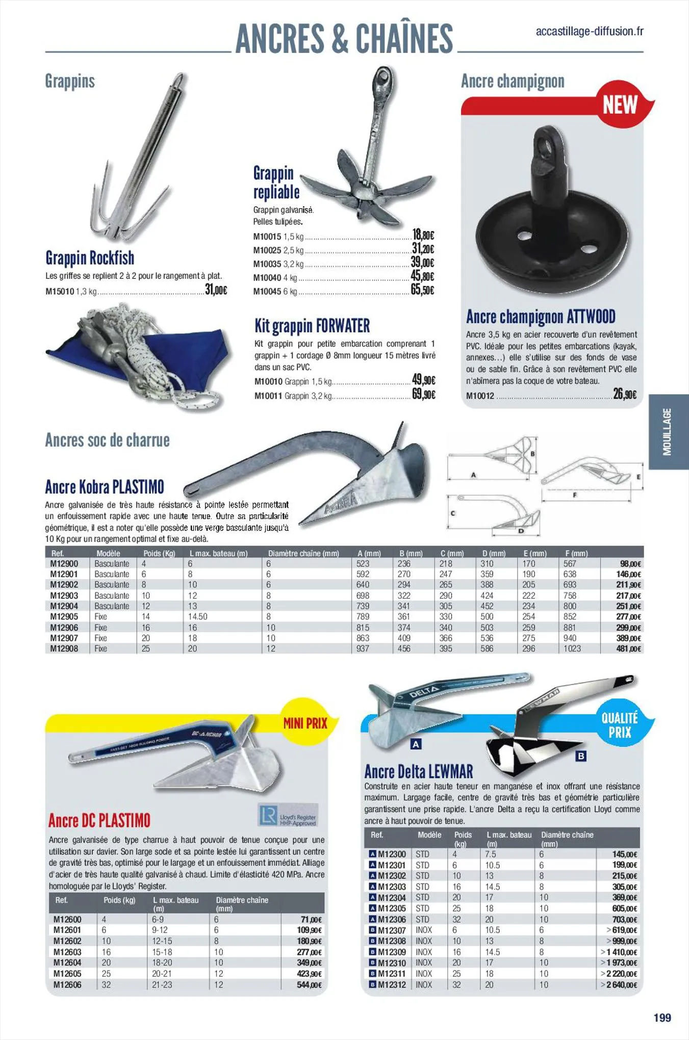 Catalogue Catalogue Accastillage Diffusion, page 00201