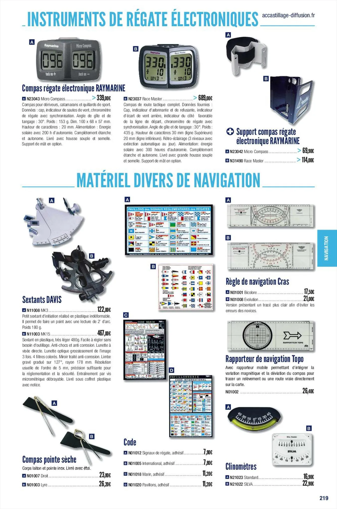 Catalogue Catalogue Accastillage Diffusion, page 00221