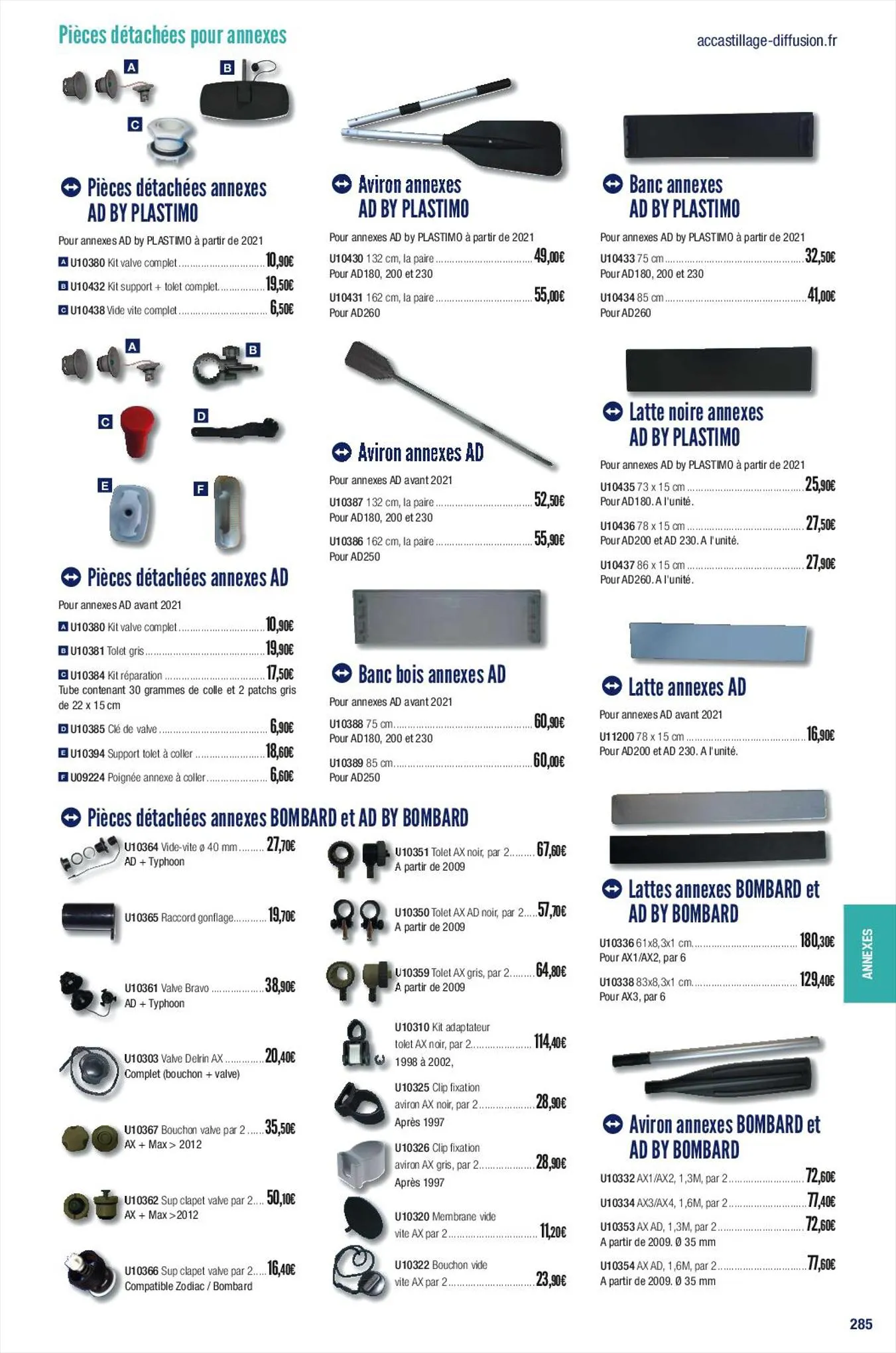 Catalogue Catalogue Accastillage Diffusion, page 00287